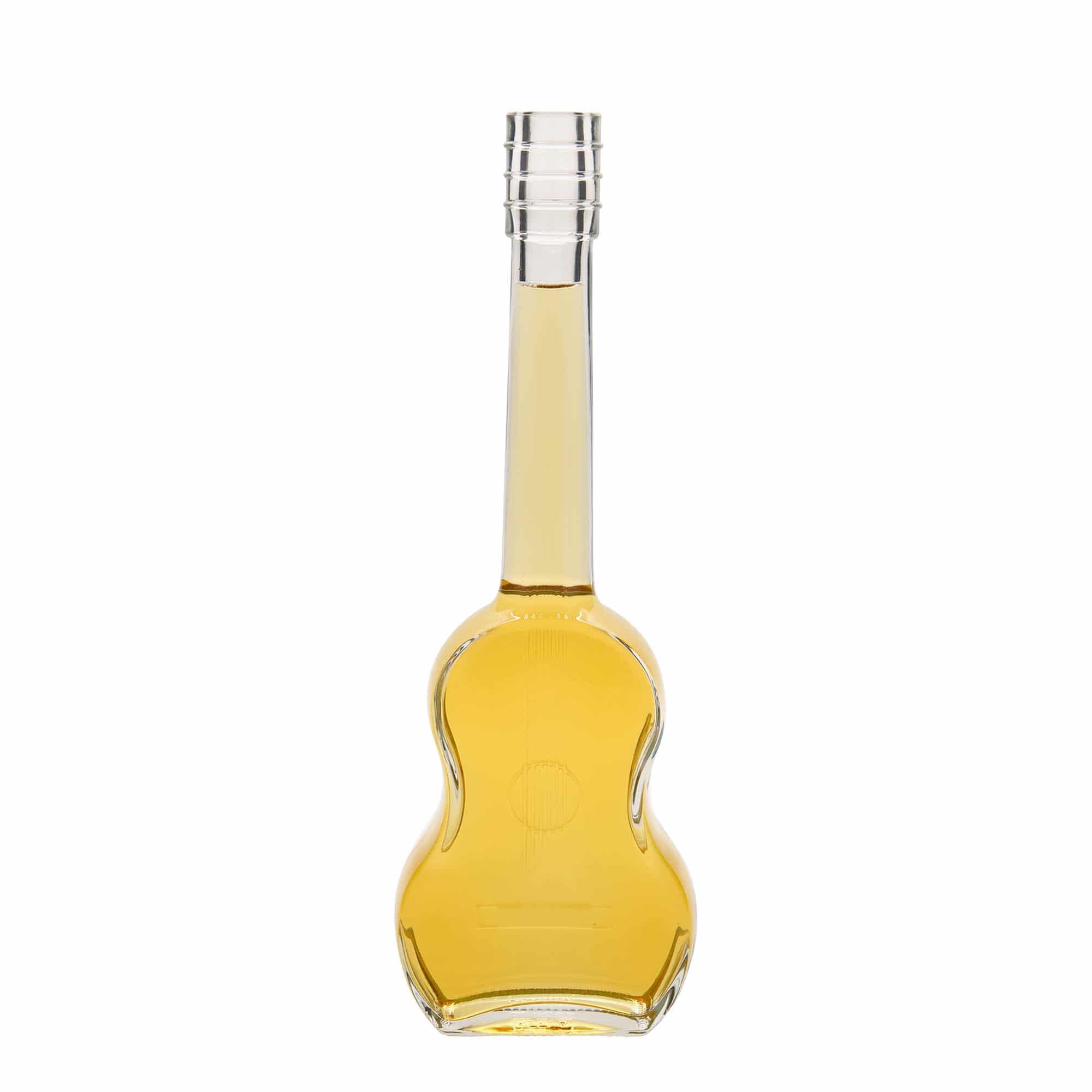 Botella de vidrio de 500 ml 'Guitarra', boca: corcho