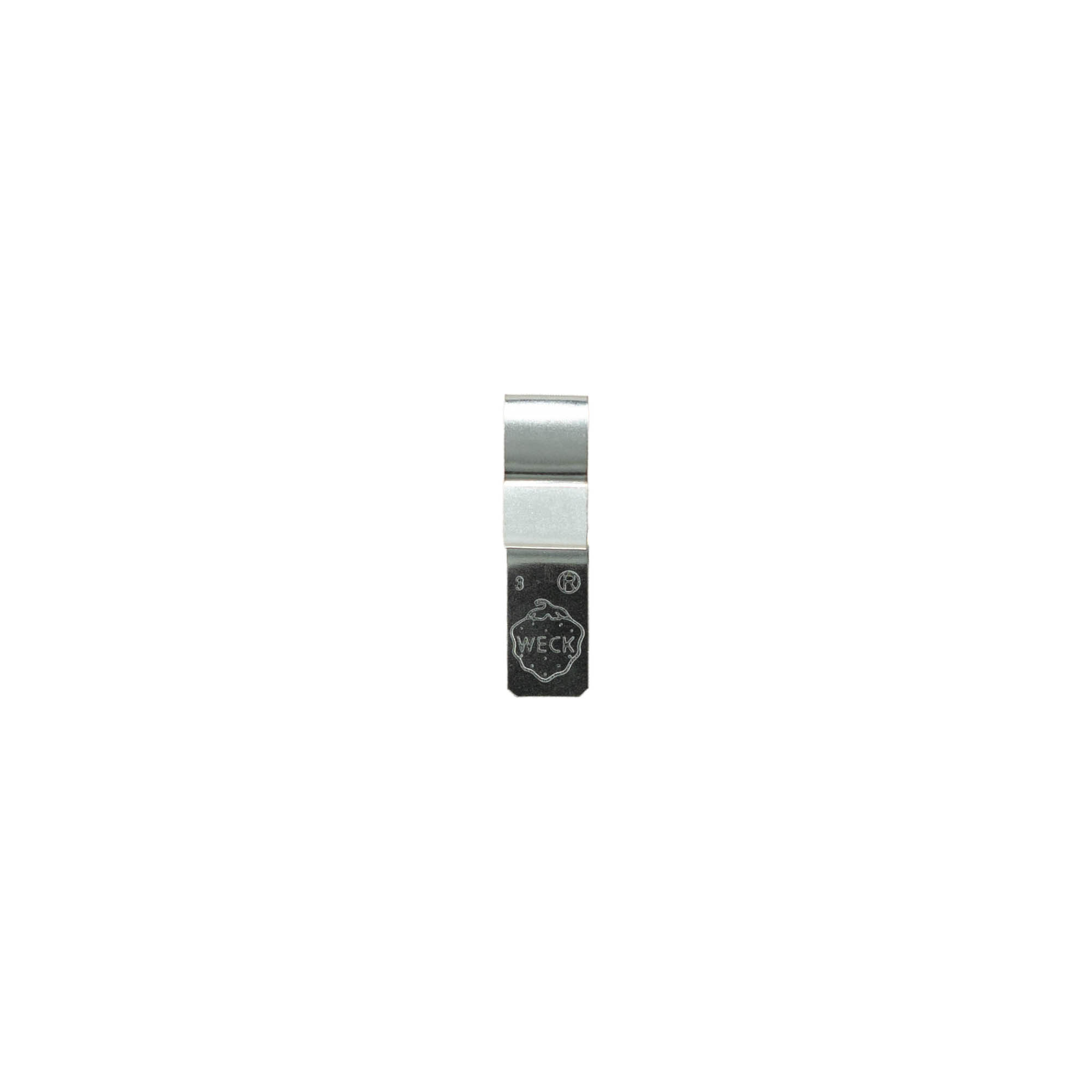 Abrazadera WECK #, acero inoxidable, plateada Abrazadera WECK #, acero inoxidable, plateada
