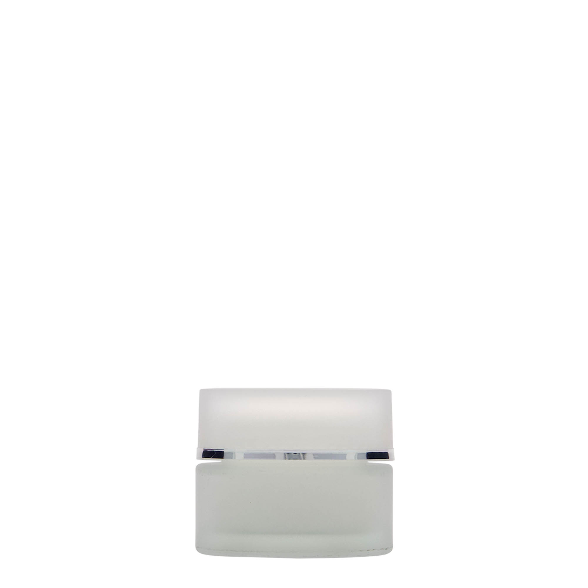 15 ml tarro 'Edición Platino', vidrio, esmerilado, boca: cierre de rosca 15 ml tarro 'Edición Platino', vidrio, esmerilado, boca: cierre de rosca