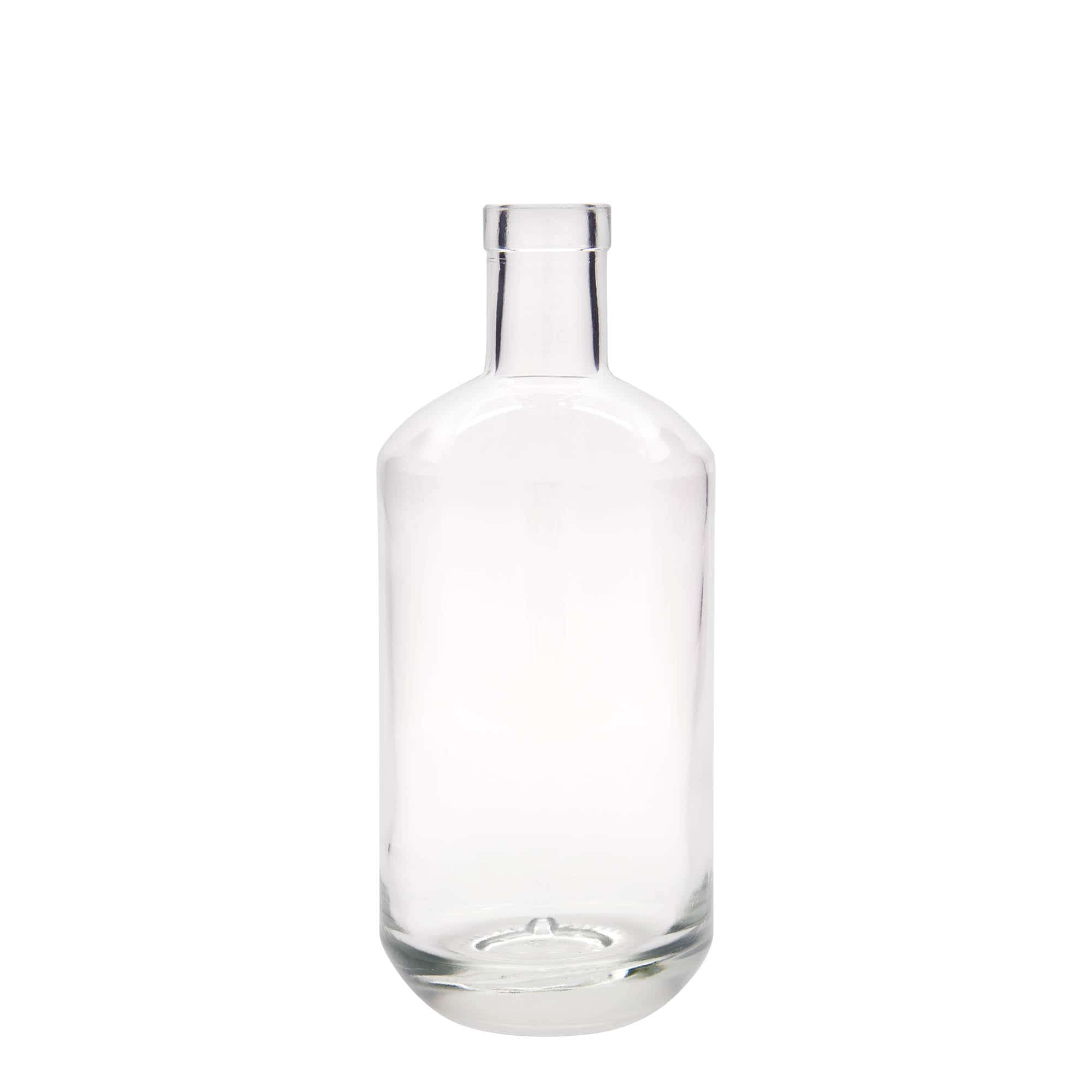Botella de vidrio 'Viena' de 700 ml, boca: corcho