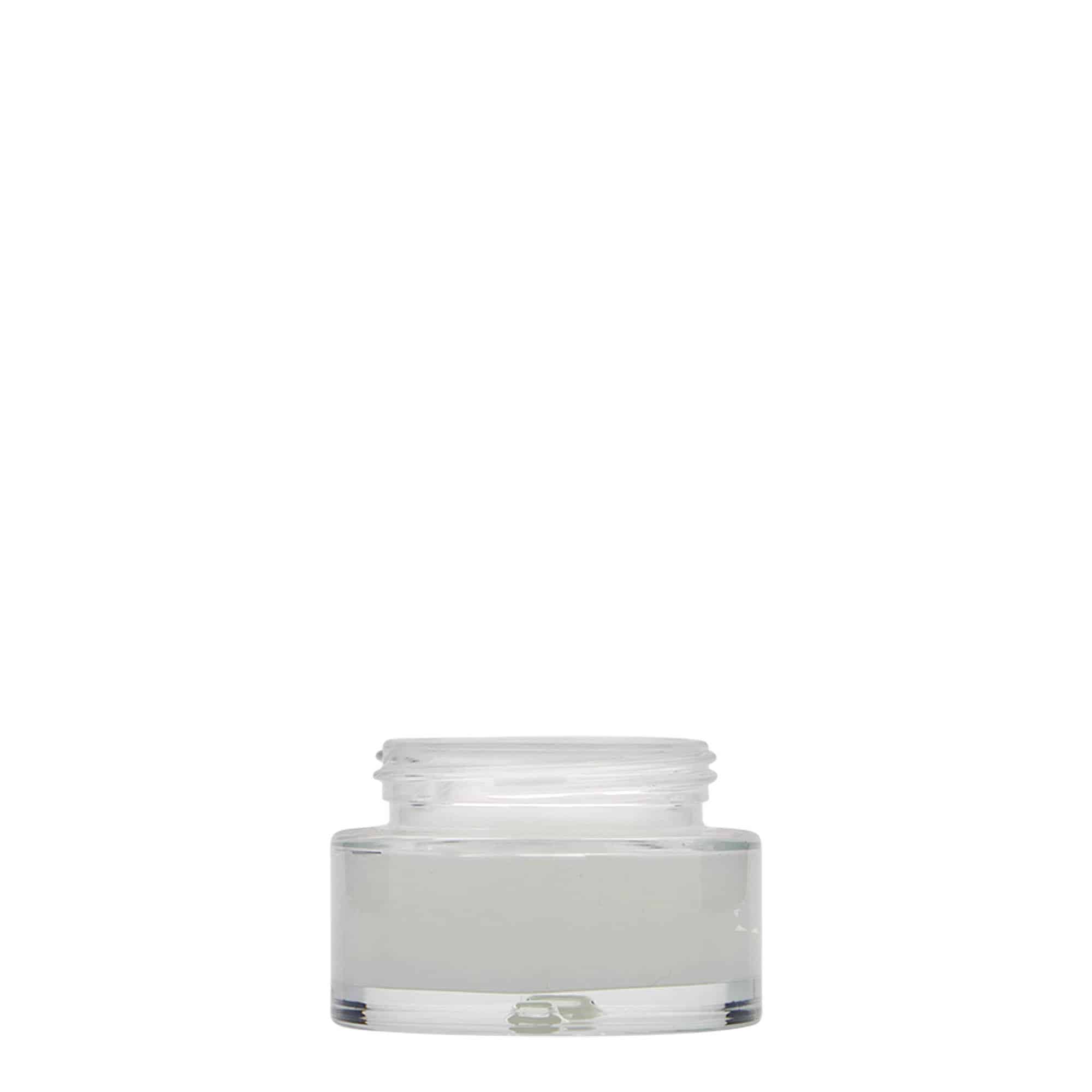 Bote 'Clear Edition' de 30 ml, vidrio, boca: tapón de rosca
