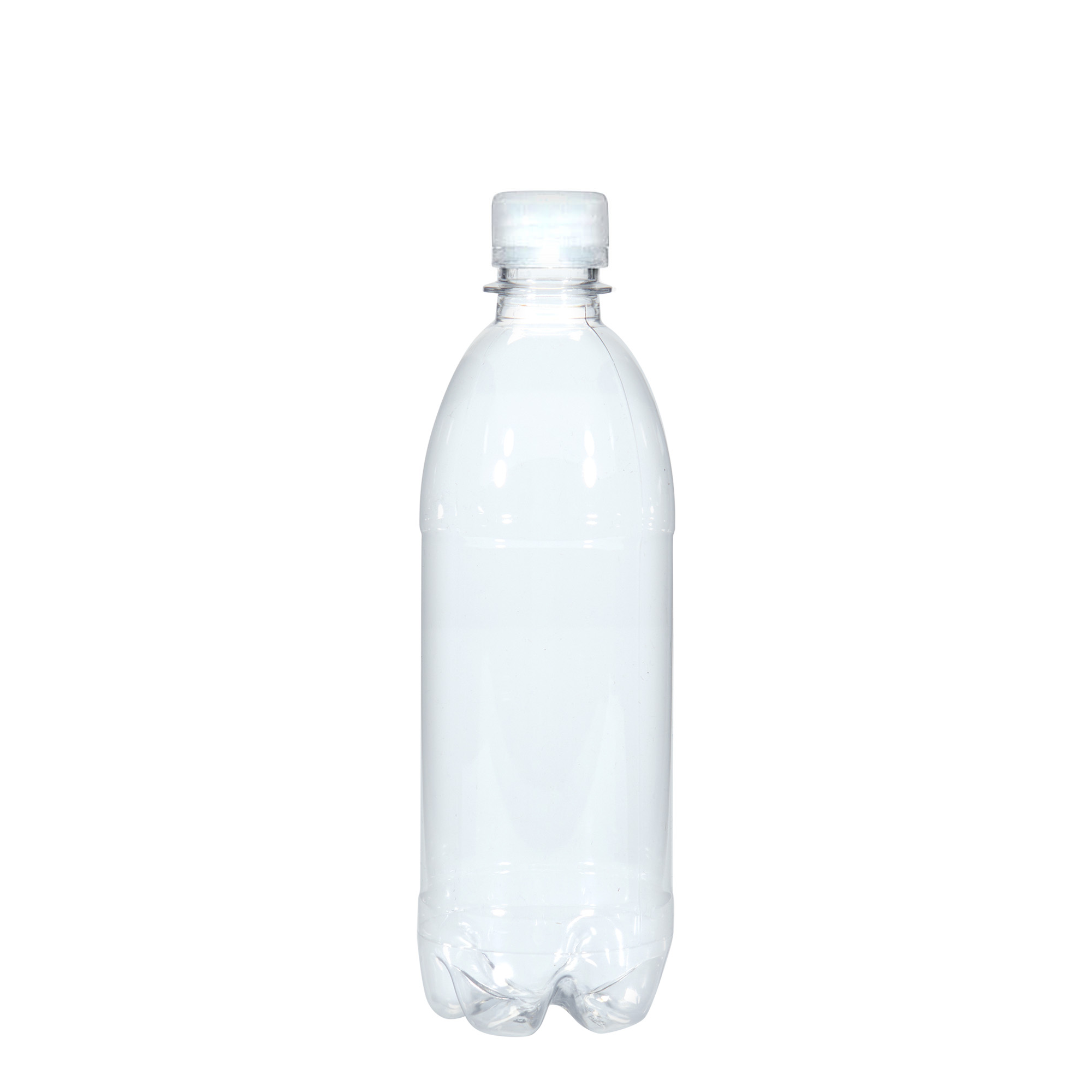 Botella PET universal de 500 ml, plástico, boca: PCO28
