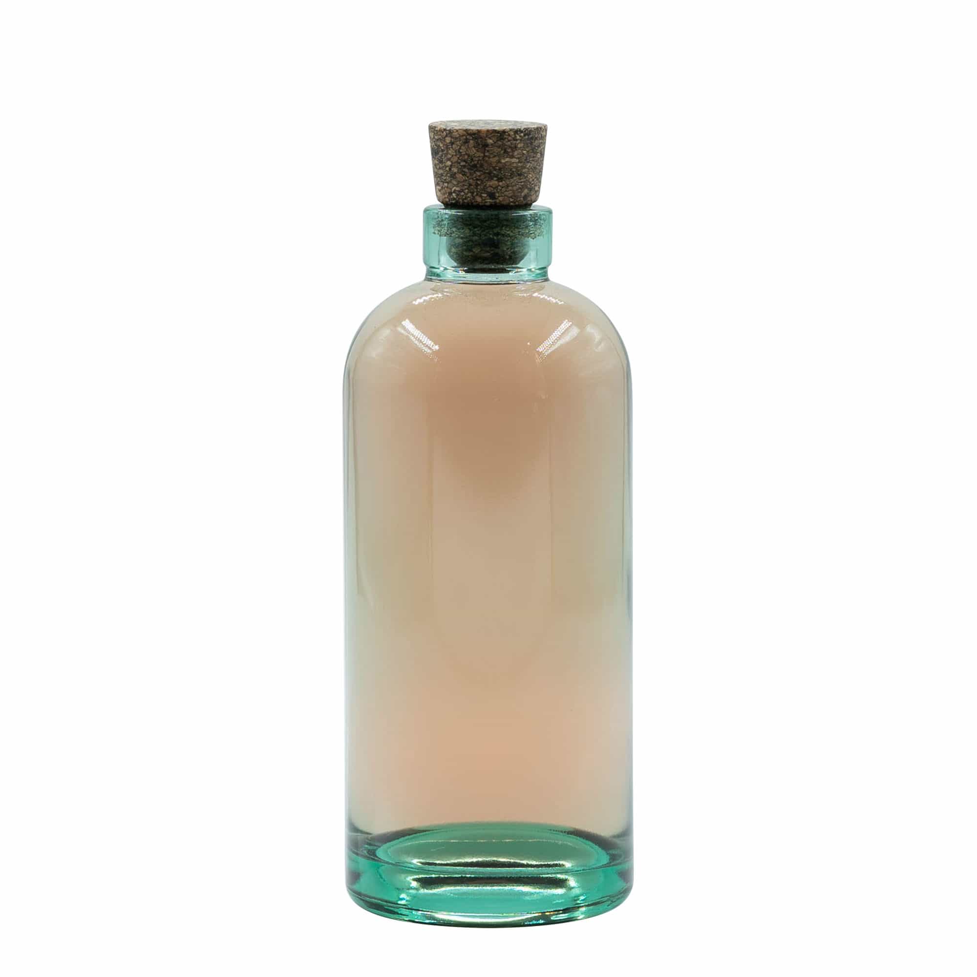 Botella de vidrio 'Farm' de 500 ml, boca: corcho