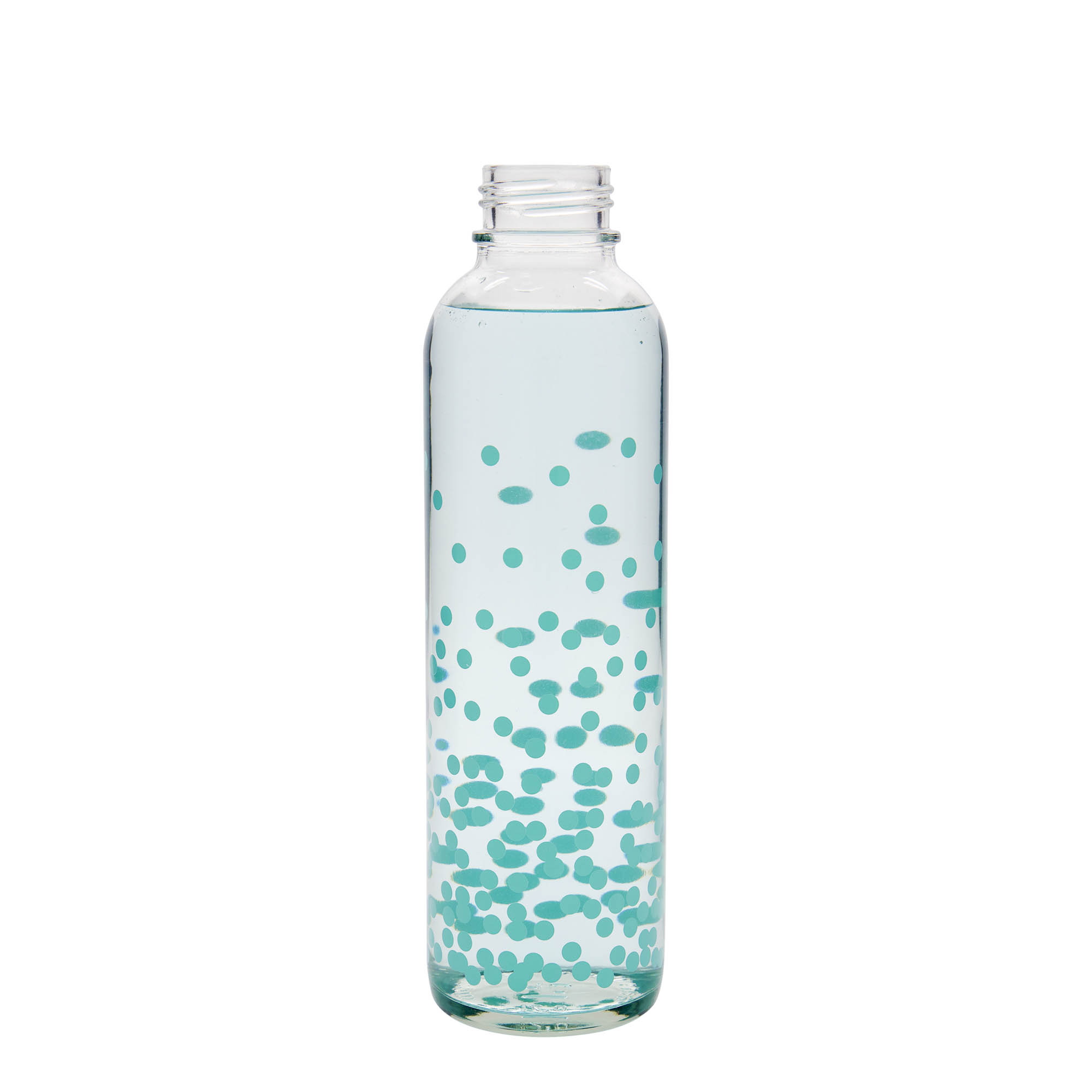 Botella para beber de 700 ml CARRY Bottle 'Pure Happiness', boca: cierre de rosca