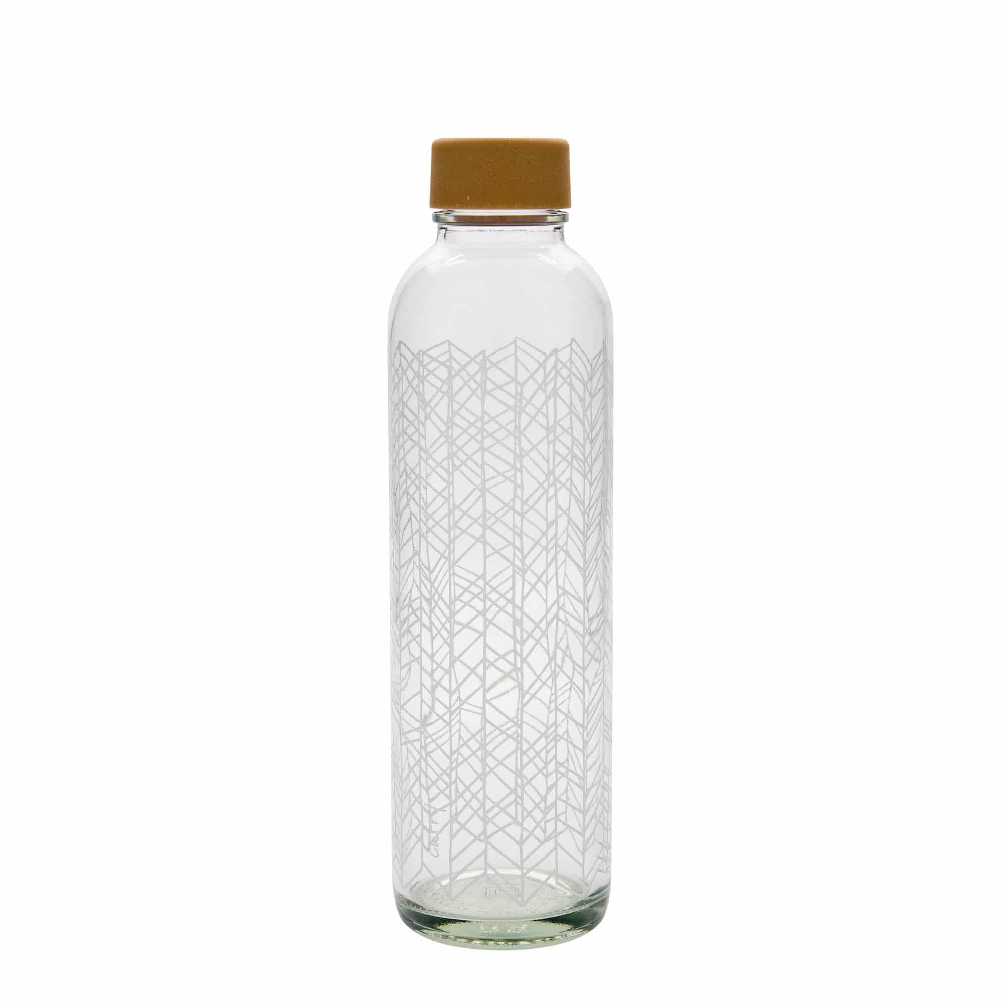Botella para beber de 700 ml CARRY Bottle 'Structure of Life', boca: cierre de rosca