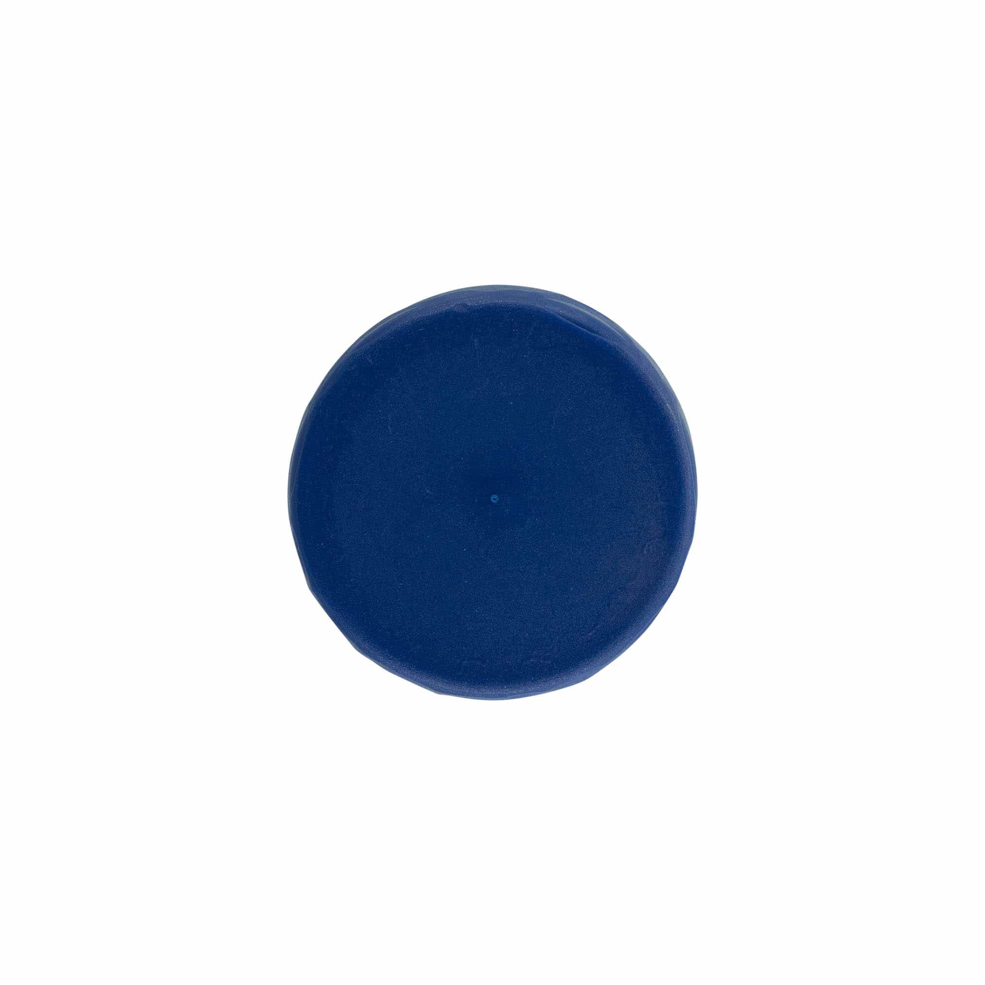 Capuchón para bote cerámico de cuello estrecho, HDPE, azul