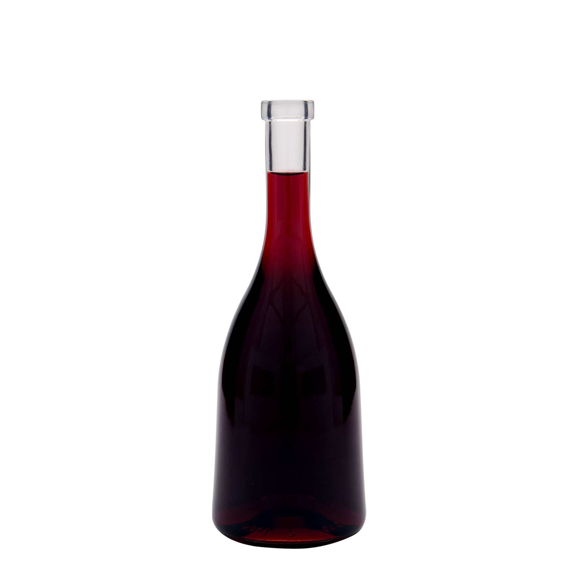 Botella de vidrio 'Rustica speciale' de 500 ml, boca: corcho