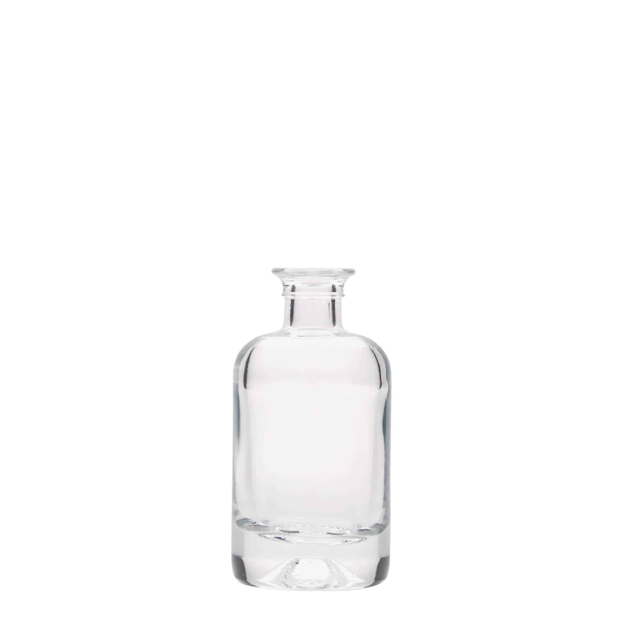 Botella de vidrio de farmacia de 40 ml, boca: corcho Botella de vidrio de farmacia de 40 ml, boca: corcho