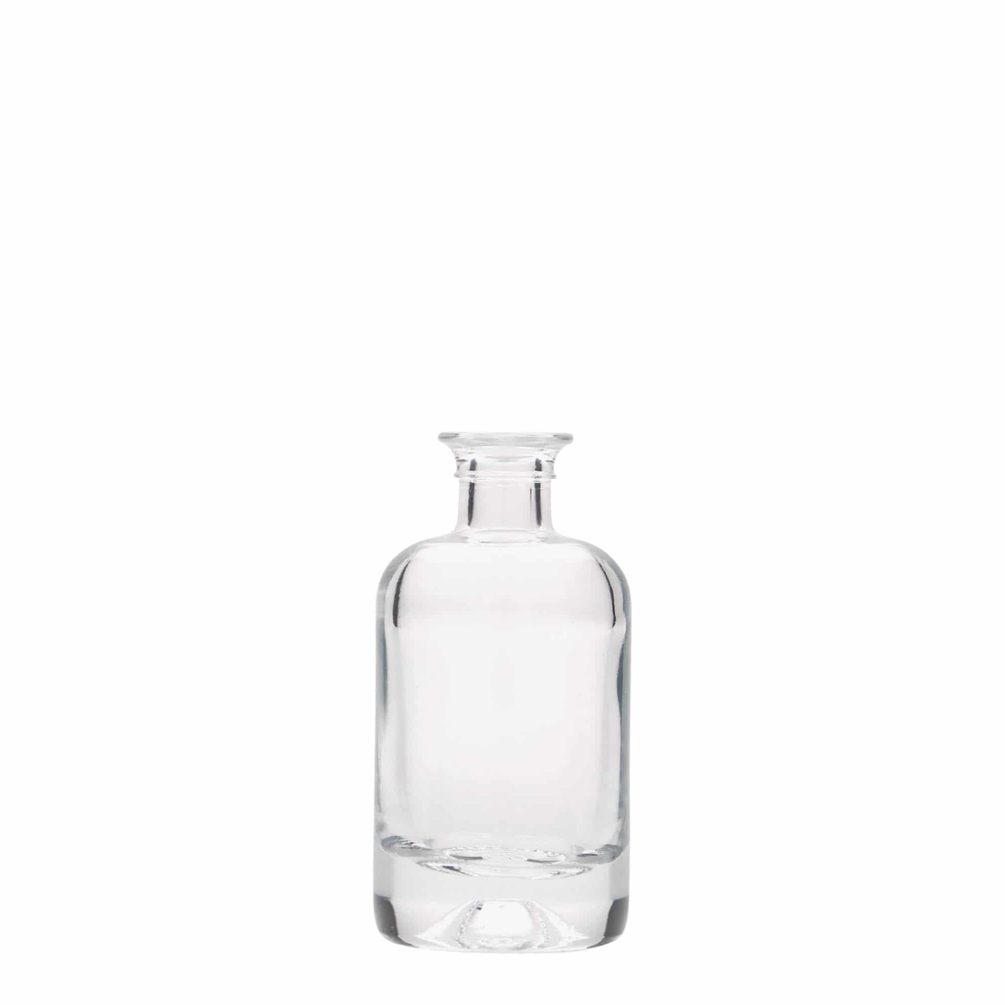 Frasco de vidrio de 40 ml para farmacéutico, boca: corcho