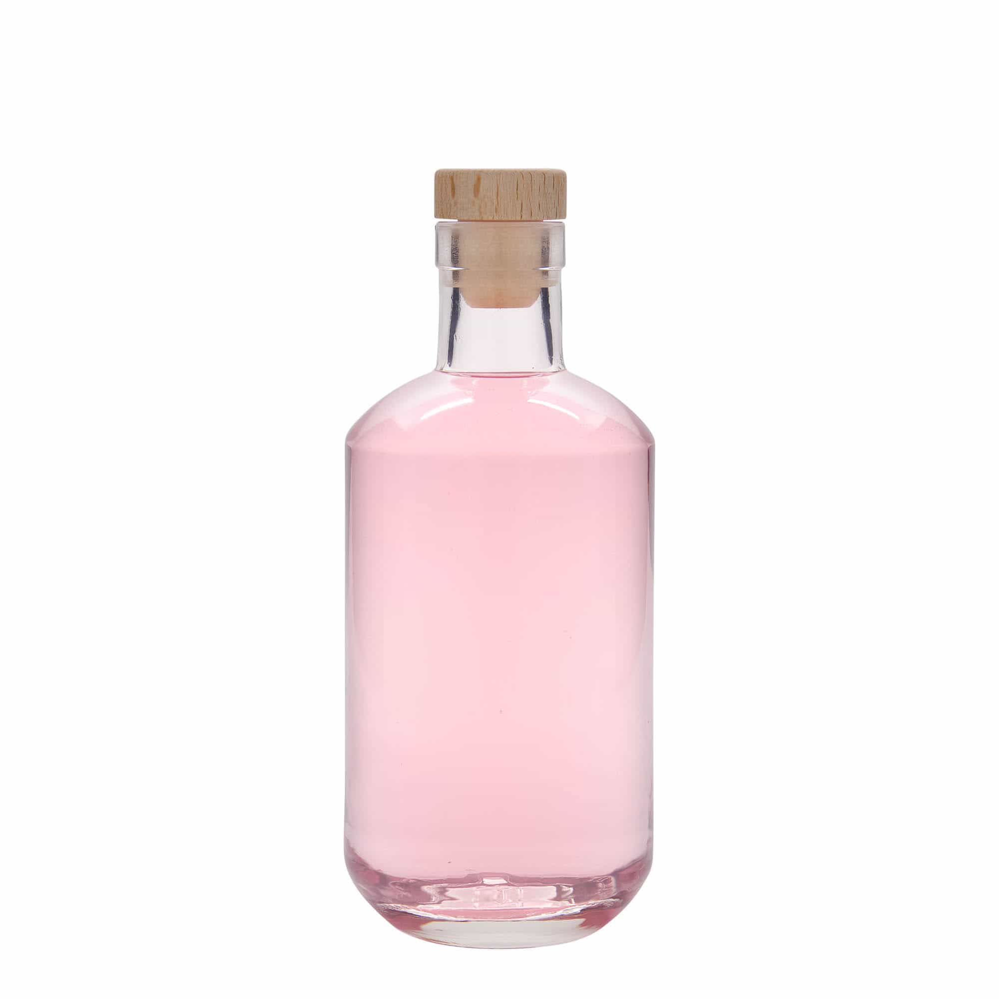 Botella de vidrio 'Viena' de 500 ml, boca: corcho