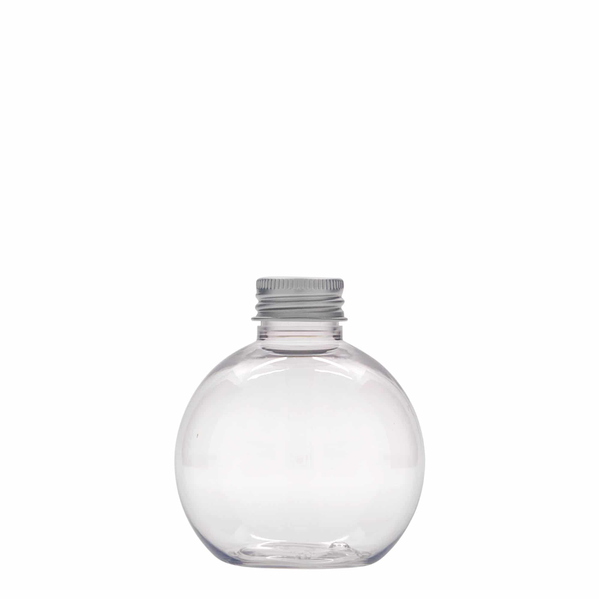 Botella de PET 'Perry' de 150 ml, redonda, plástico, boca: GPI 24/410 Botella de PET 'Perry' de 150 ml, redonda, plástico, boca: GPI 24/410