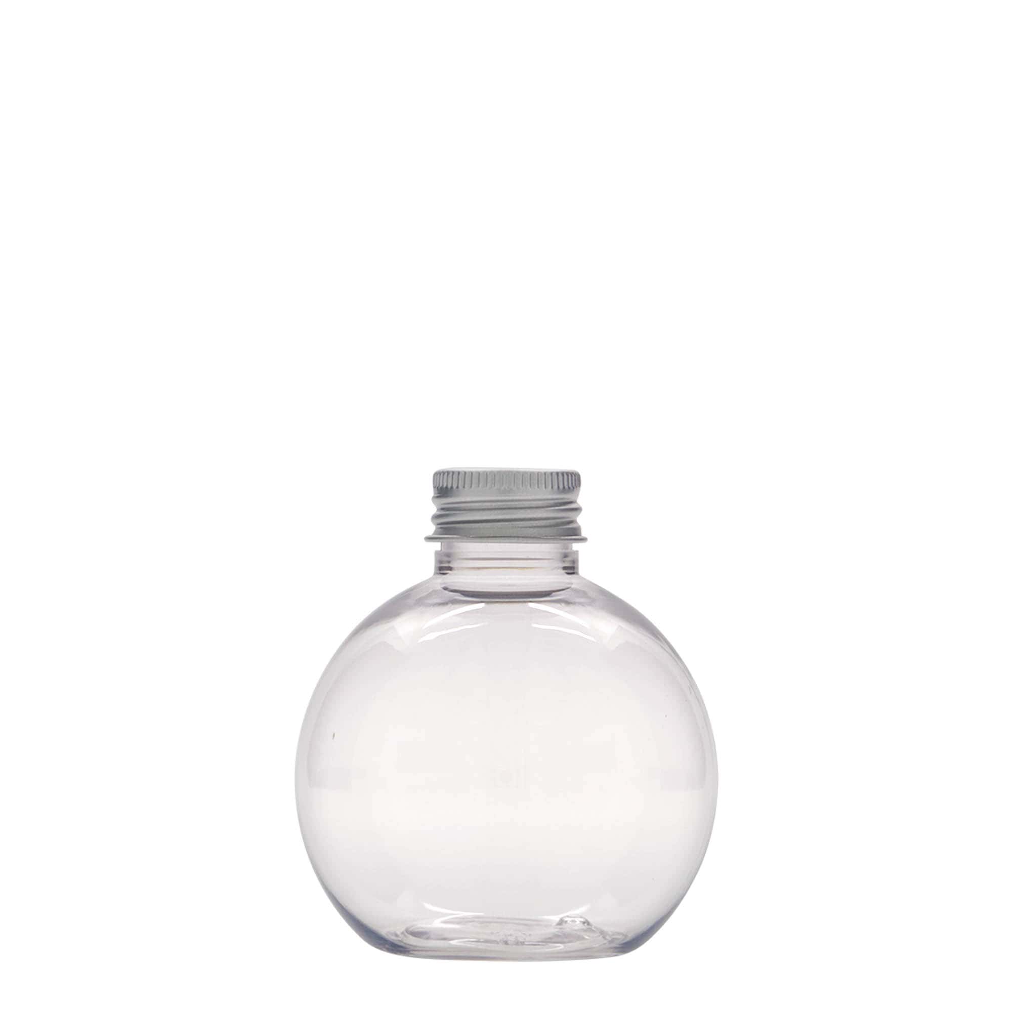 Botella PET de 150 ml 'Perry', redonda, plástico, boca: 24/410