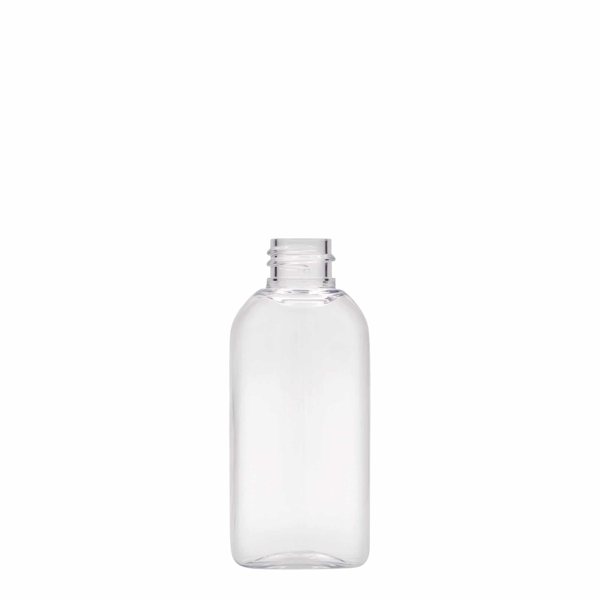 Botella PET de 50 ml 'Iris', ovalada, plástico, boca: 20/410