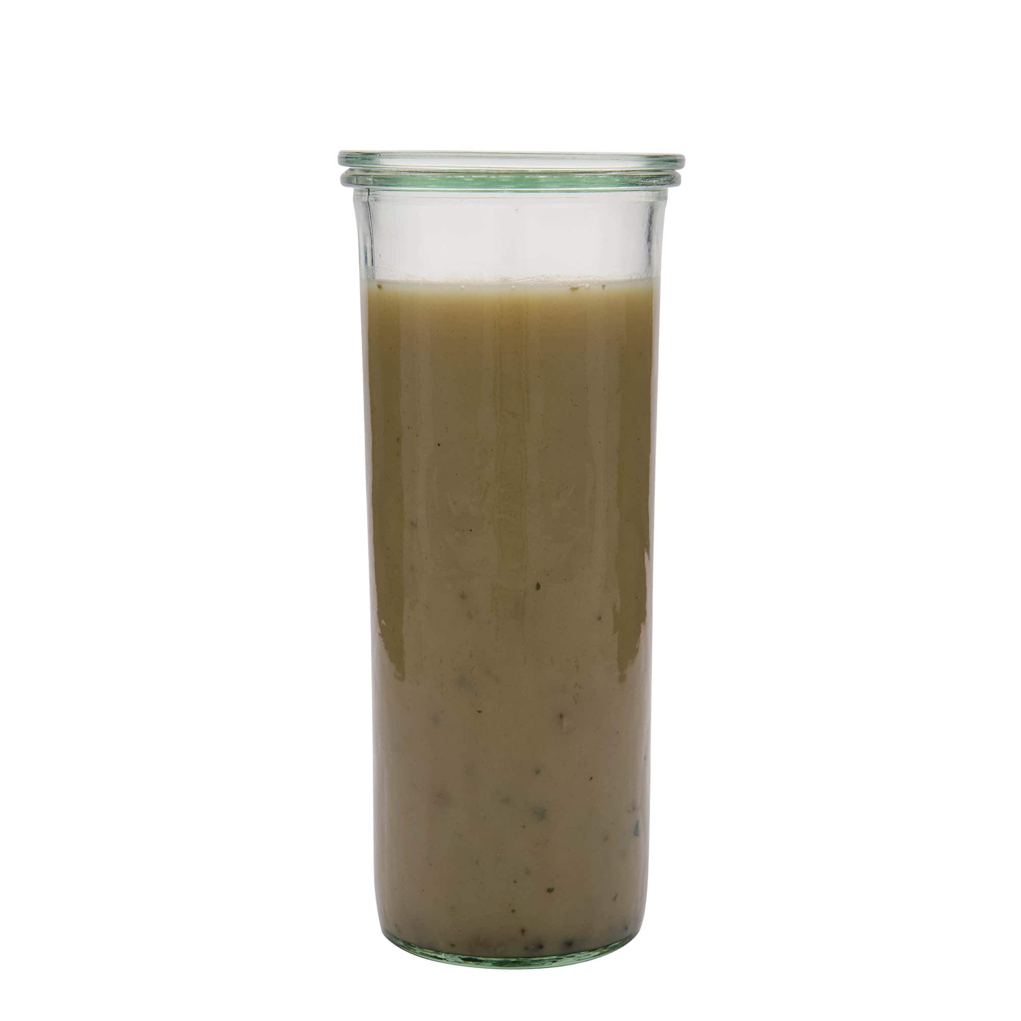 1.500 ml tarro WECK con fondo inclinado, boca: borde redondo