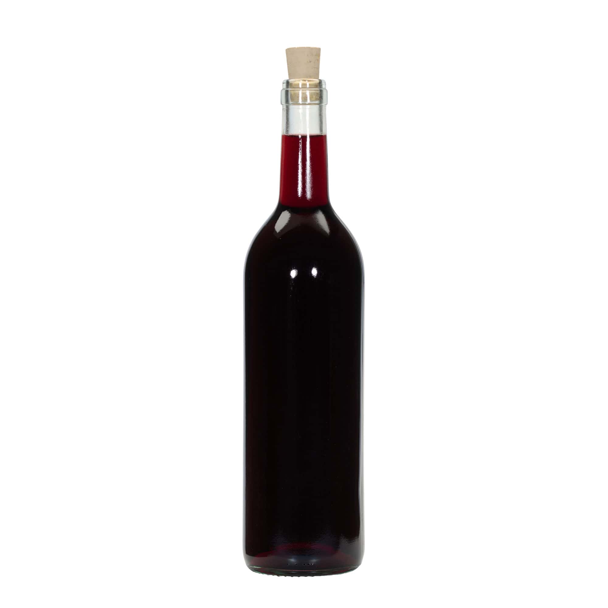 Botella de vidrio de 750 ml 'Bordeaux Tradition', boca: corcho