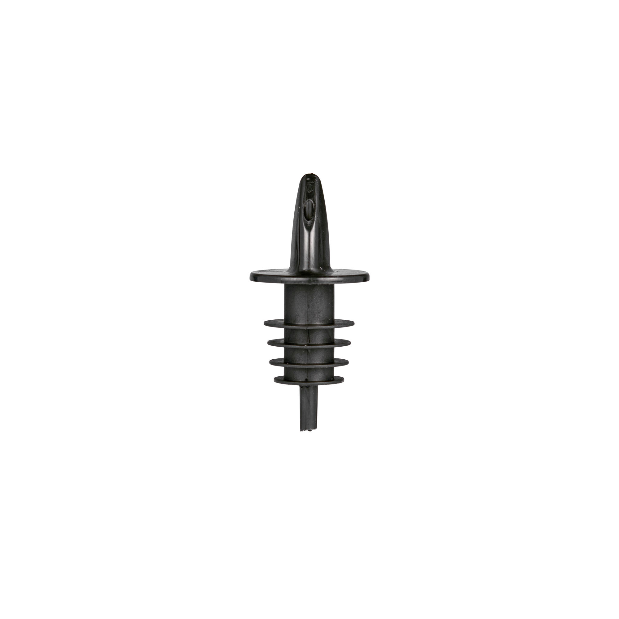Jet para vertedores, plástico PE, negro