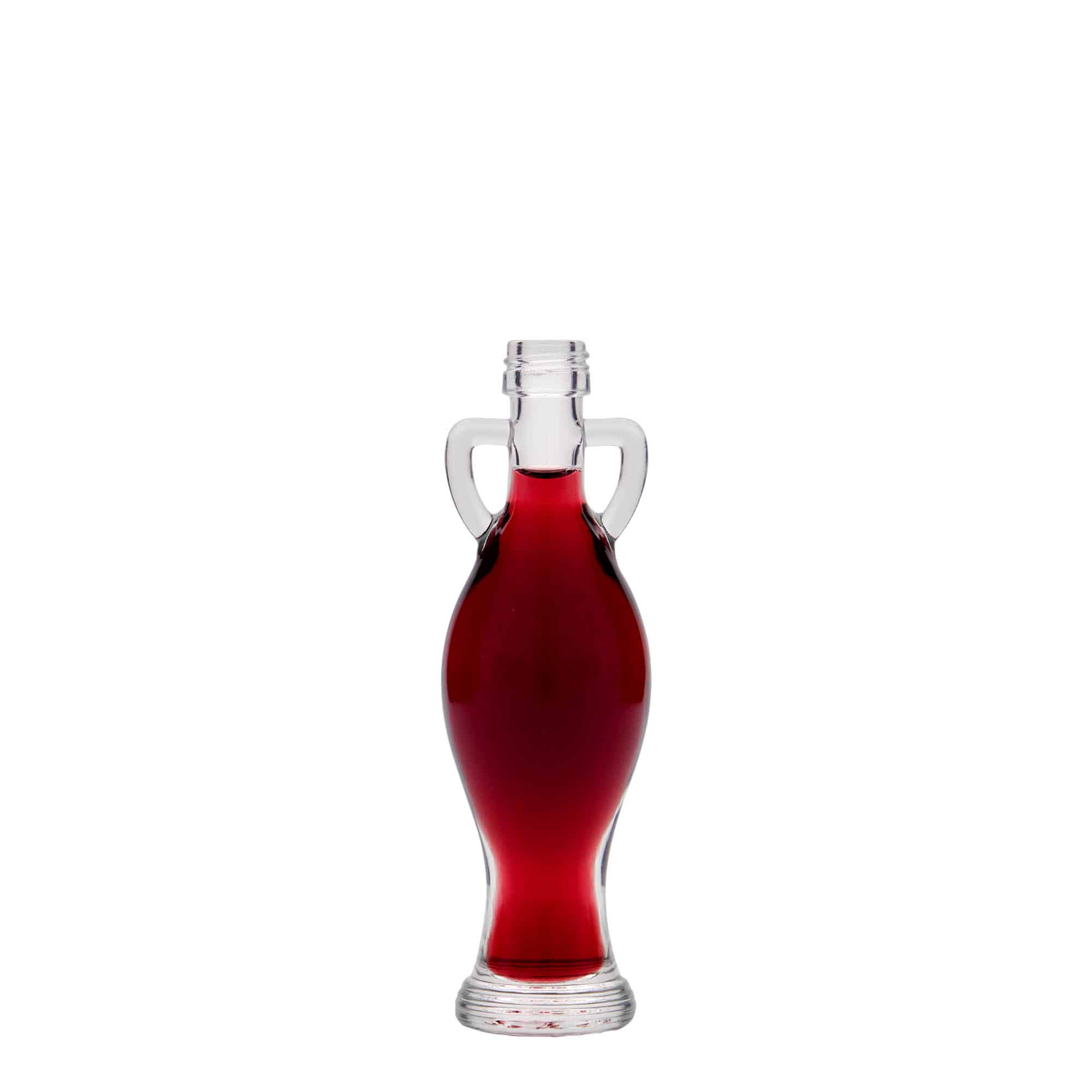 Botella de vidrio 'Amphore' de 40 ml, boca: PP 18