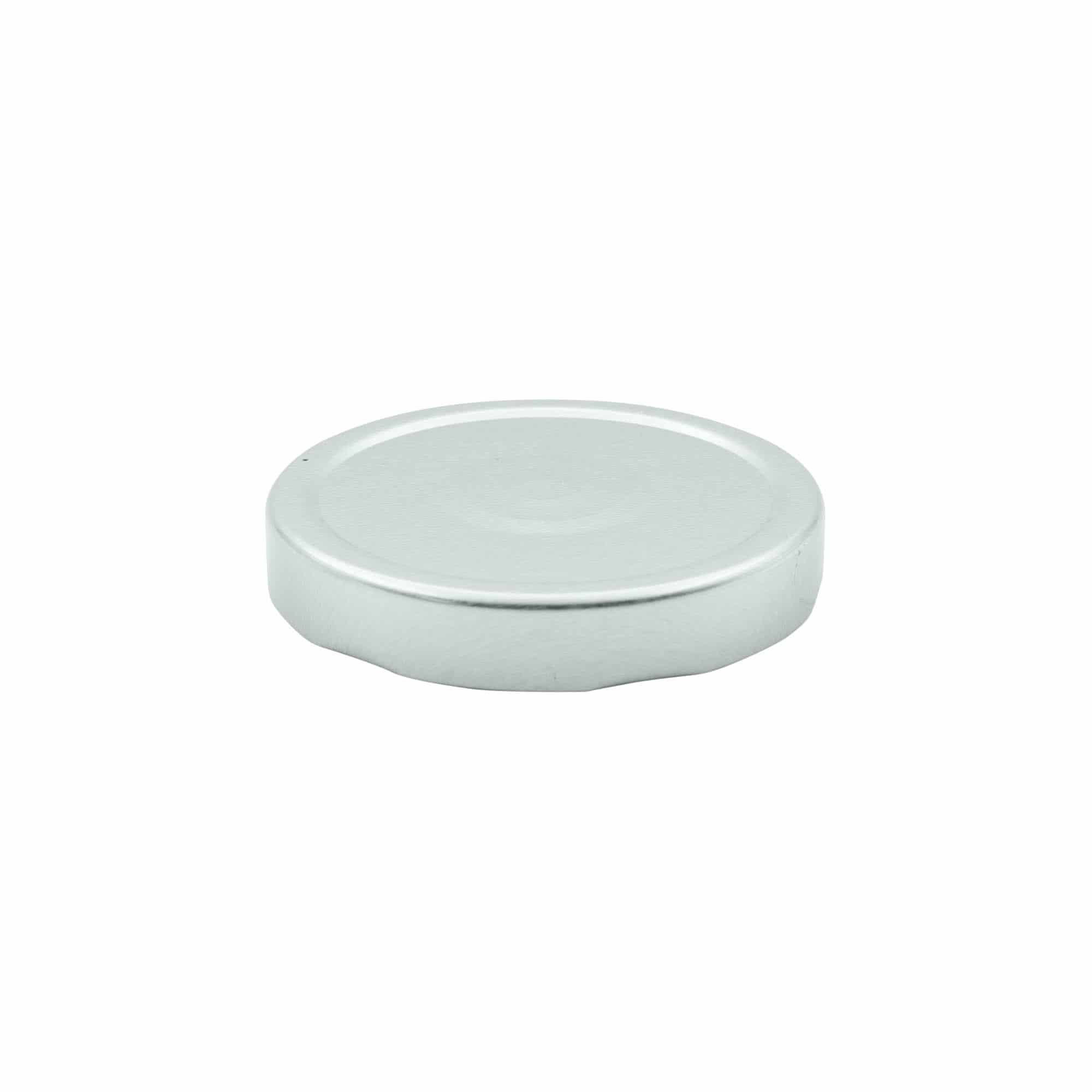 Tapa Deep-Twist-Off, hojalata, plateado, para boca: Deep-TO 82