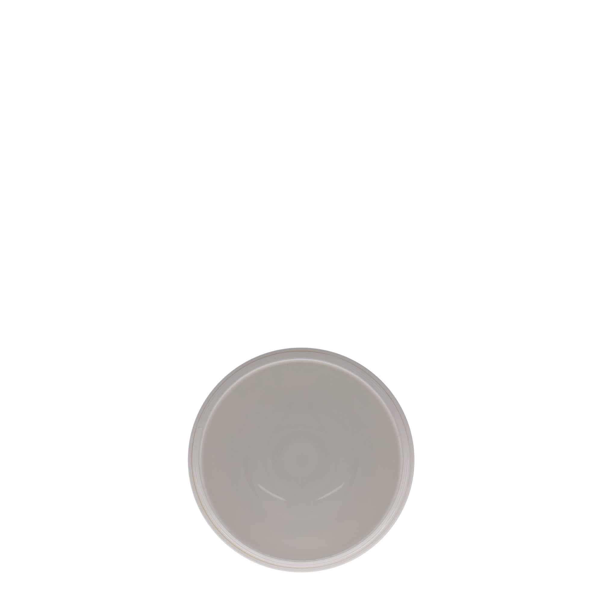 Bote de plástico 'Bianca' de 150 ml, PP, blanco, boca: tapón de rosca