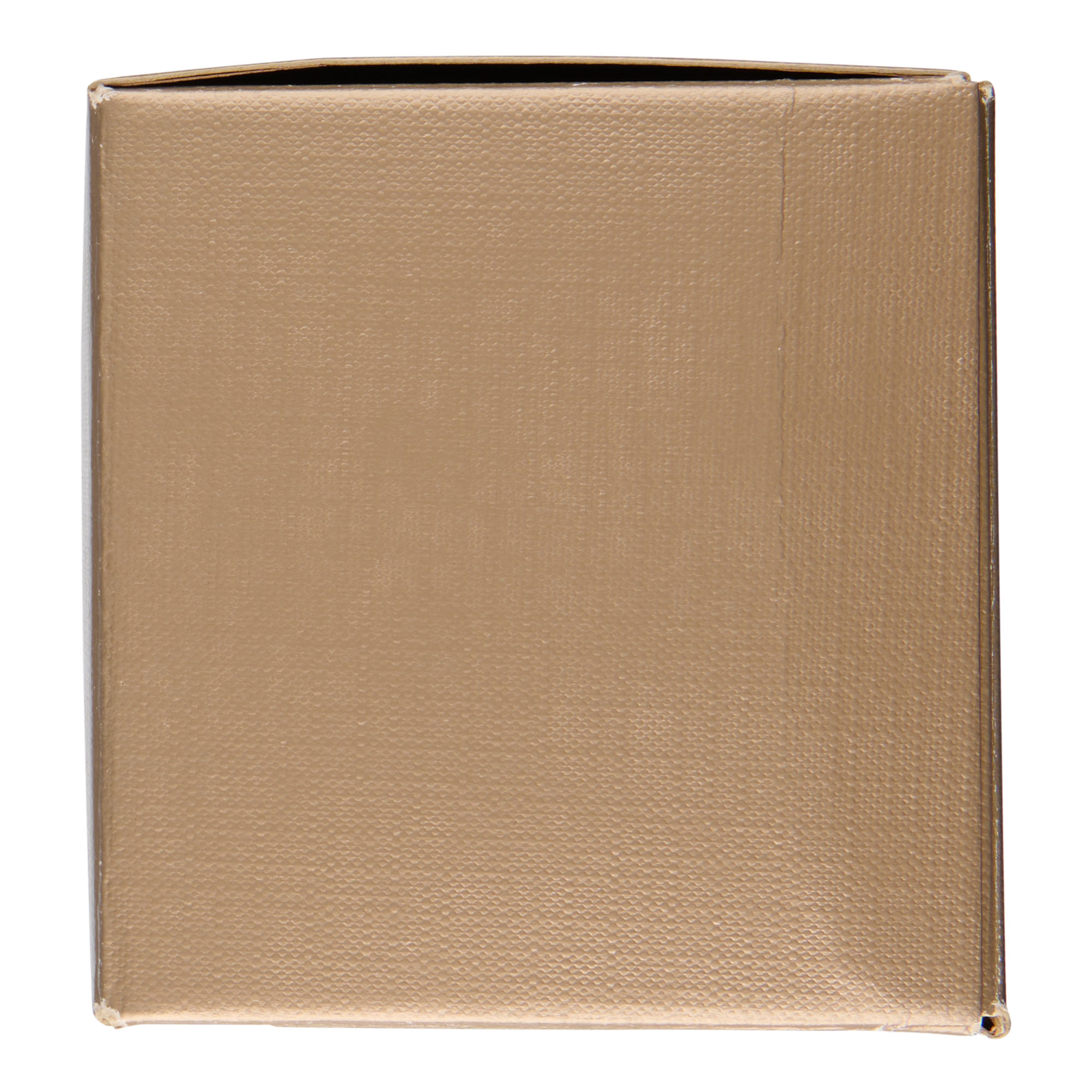 Caja de regalo 'Metálica', rectangular, cartón, champán