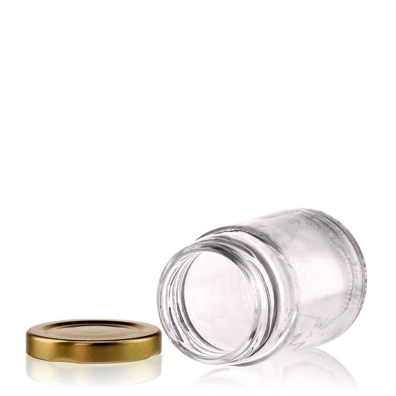 Vaso redondo alto de 106 ml, boca: Twist-off (TO 48)