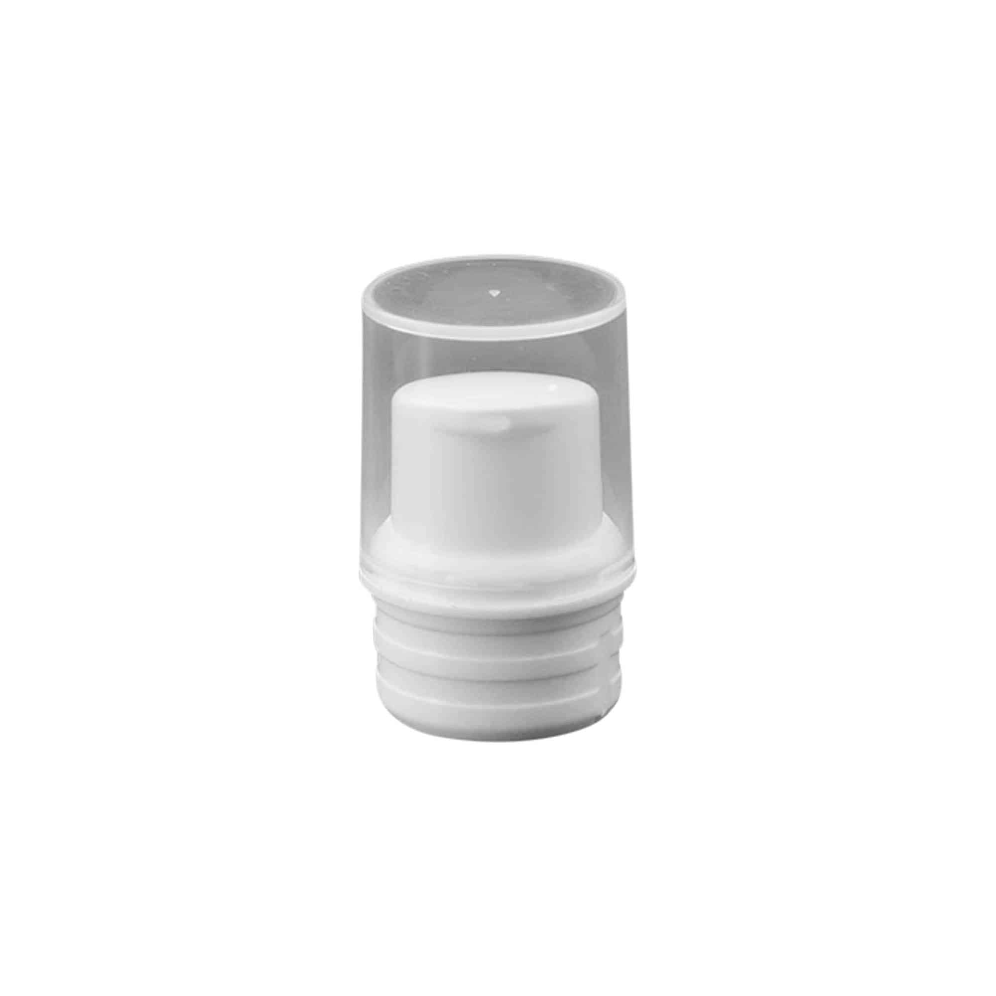 Dispensador Airless con cabezal de bombeo 'Nano', plástico de PP, blanco Dispensador Airless con cabezal de bombeo 'Nano', plástico de PP, blanco