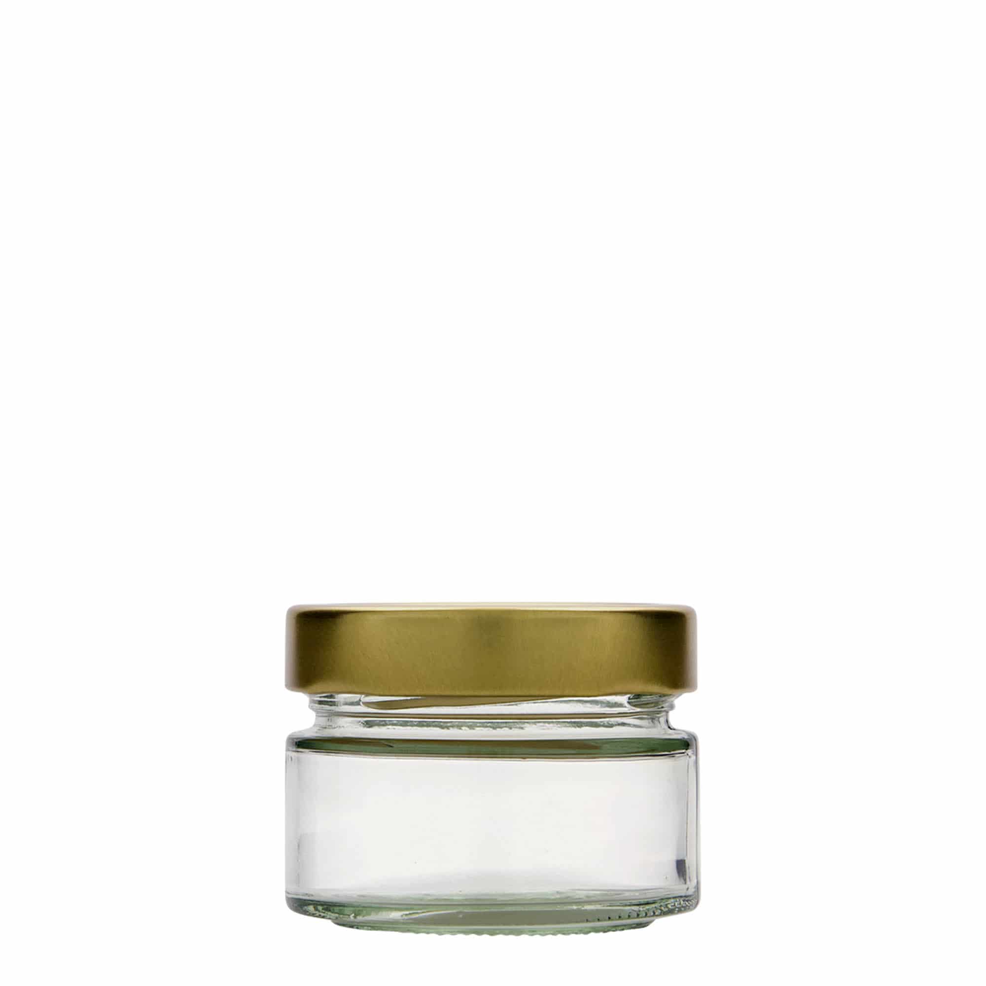 130 ml vaso redondo «Aurora», boca: Deep-Twist-off (DTO 66)