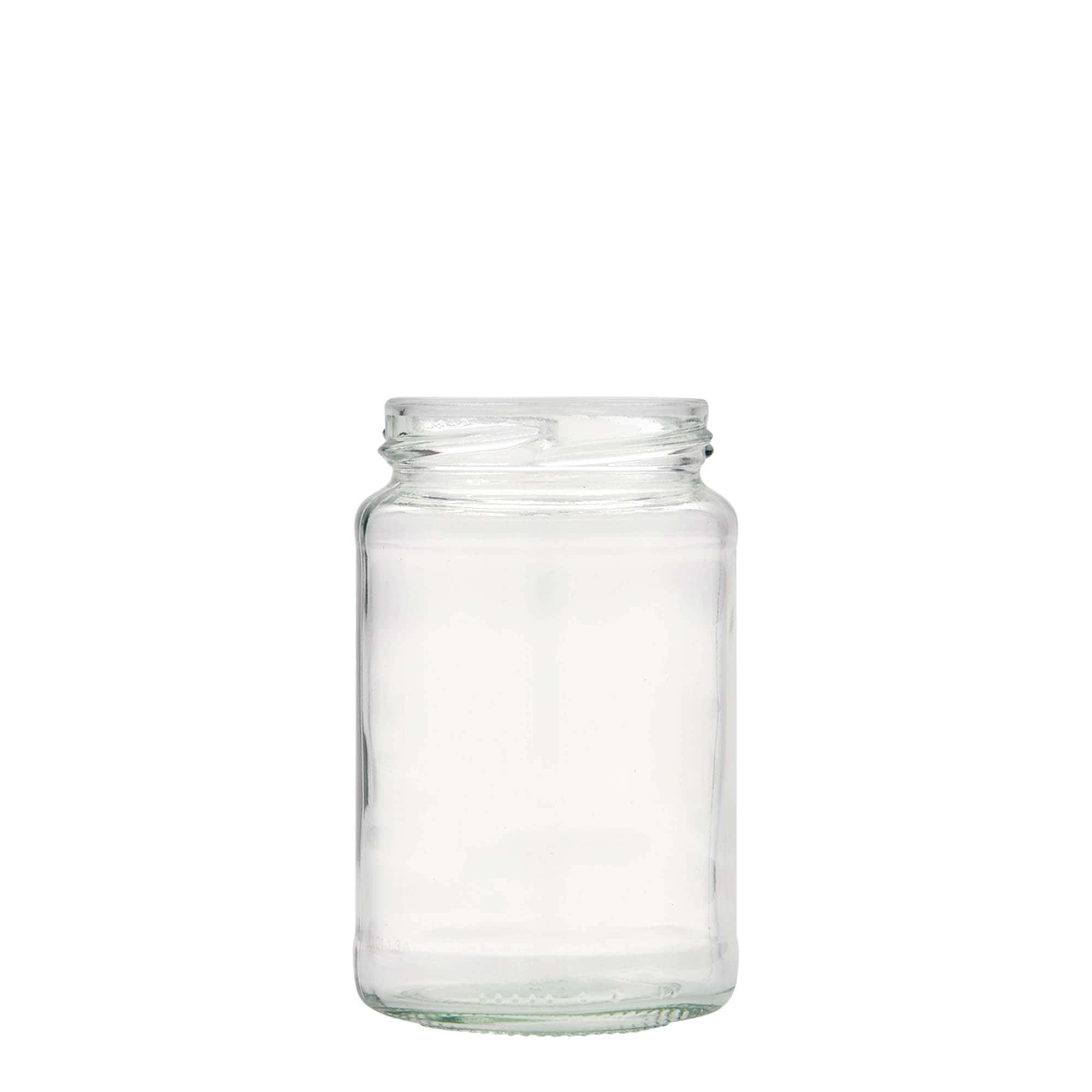Vaso redondo alto de 225 ml, boca: Twist-Off (TO 58) Vaso redondo alto de 225 ml, boca: Twist-Off (TO 58)