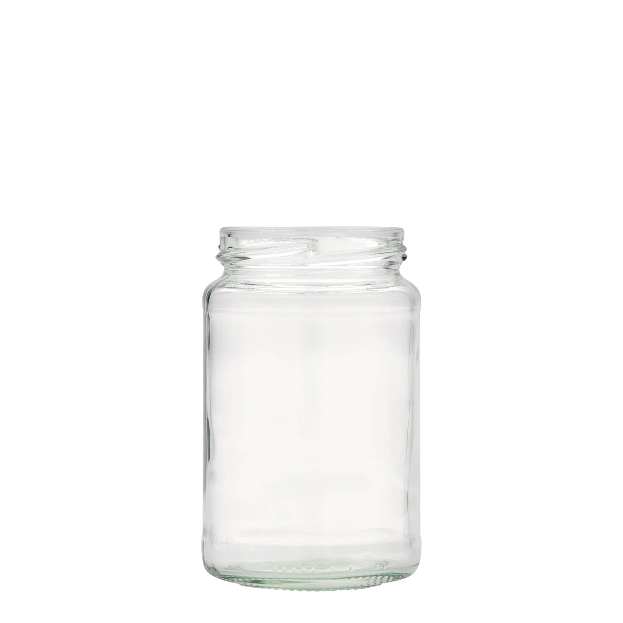 Vaso redondo alto de 225 ml, boca: Twist-off (TO 58)