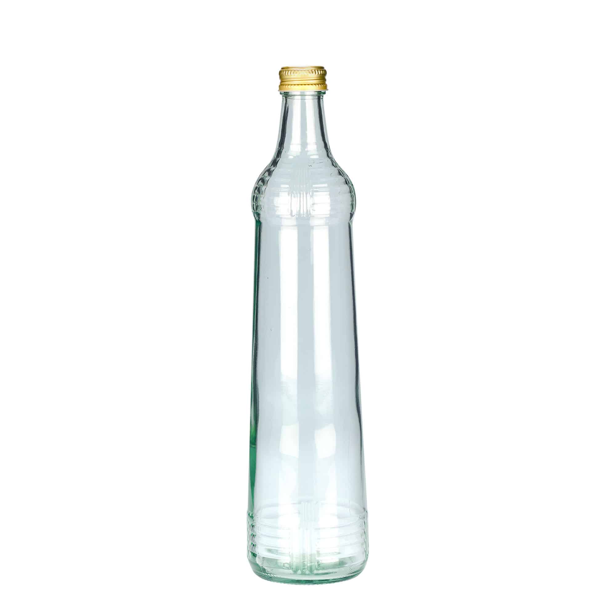 700 ml botella de vidrio vodka Cúpula bulbosa, boca: PP 28