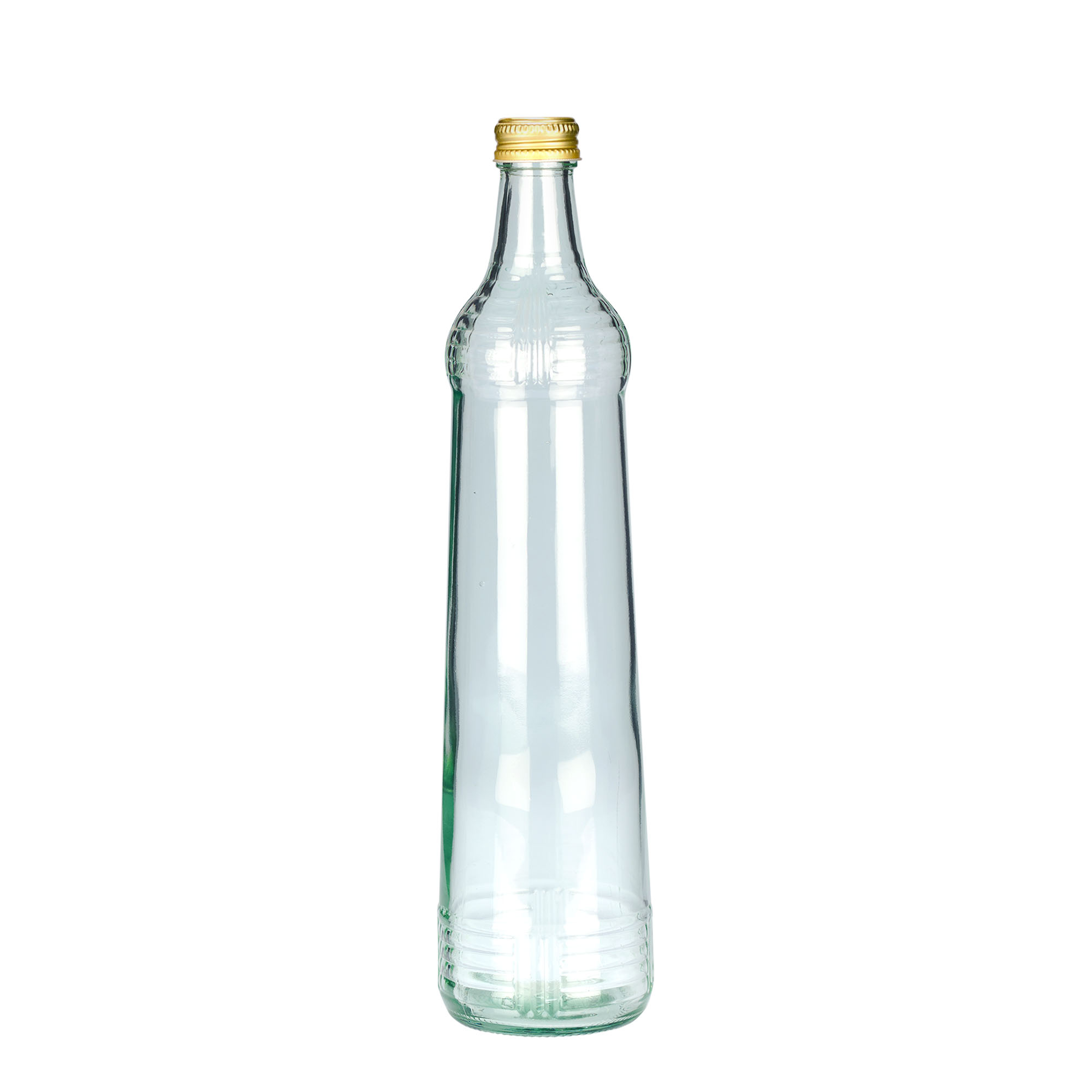 Botella de vidrio de 700 ml Vodka Zwiebelturm, boca: PP 28