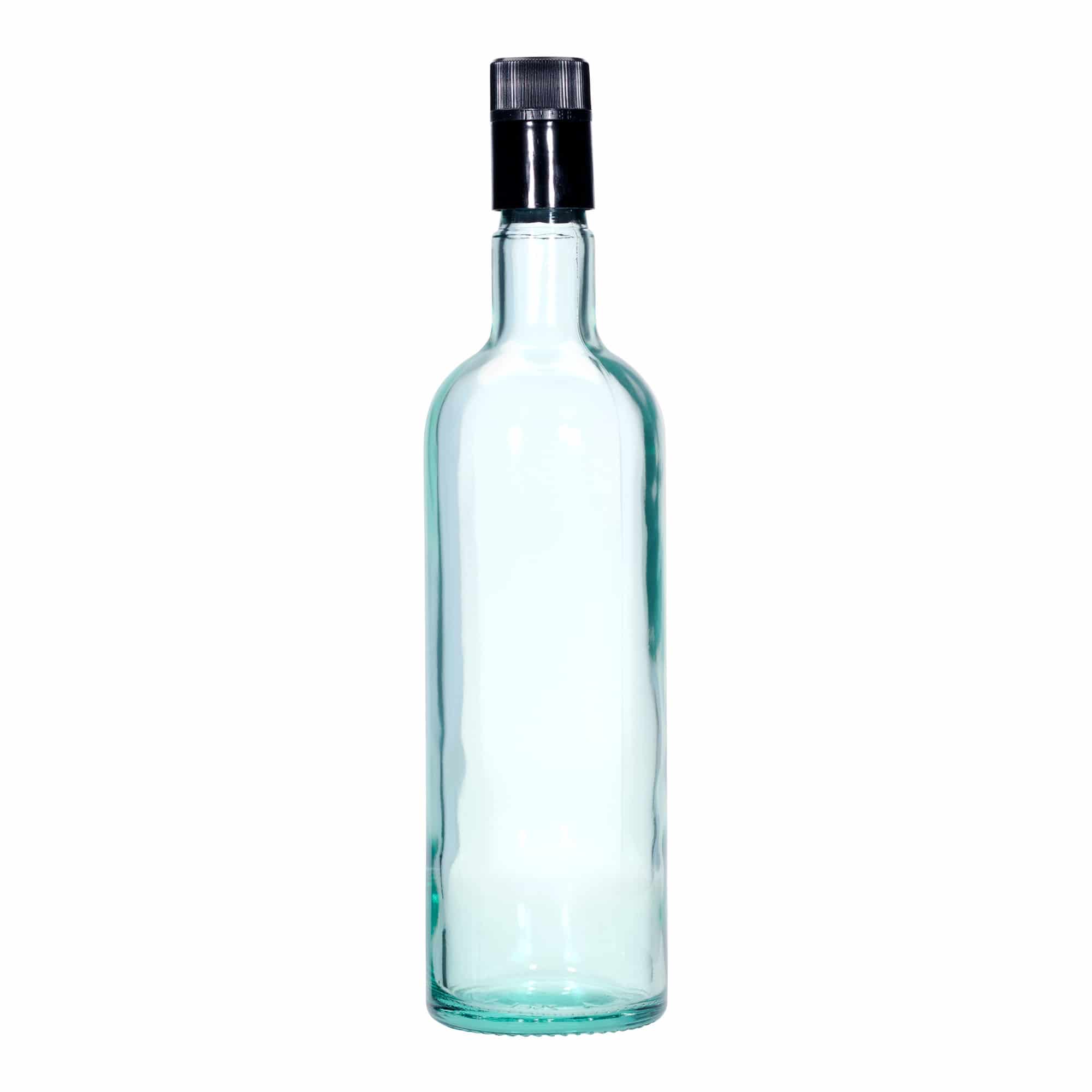 Botella para vinagre/aceite 'Willy New' de 750 ml, vidrio, verde claro, boca: DOP
