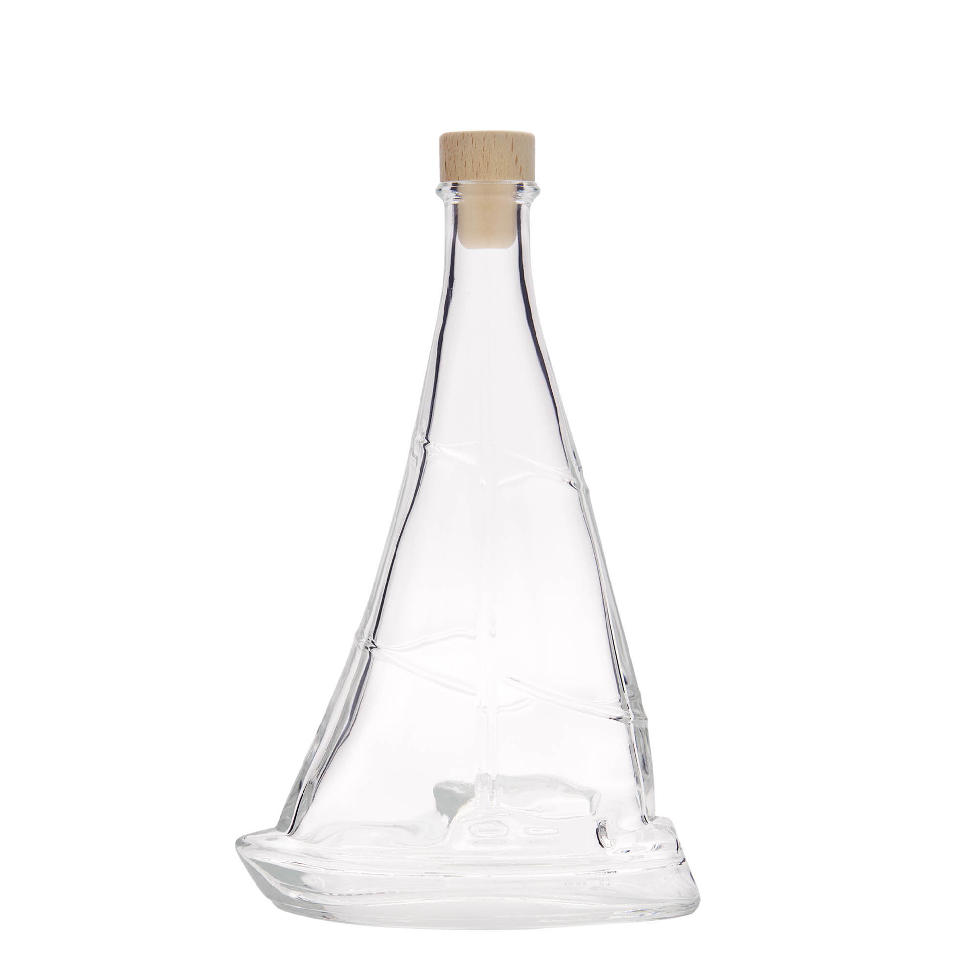 Botella de vidrio de 350 ml 'Velero', boca: corcho Botella de vidrio de 350 ml 'Velero', boca: corcho
