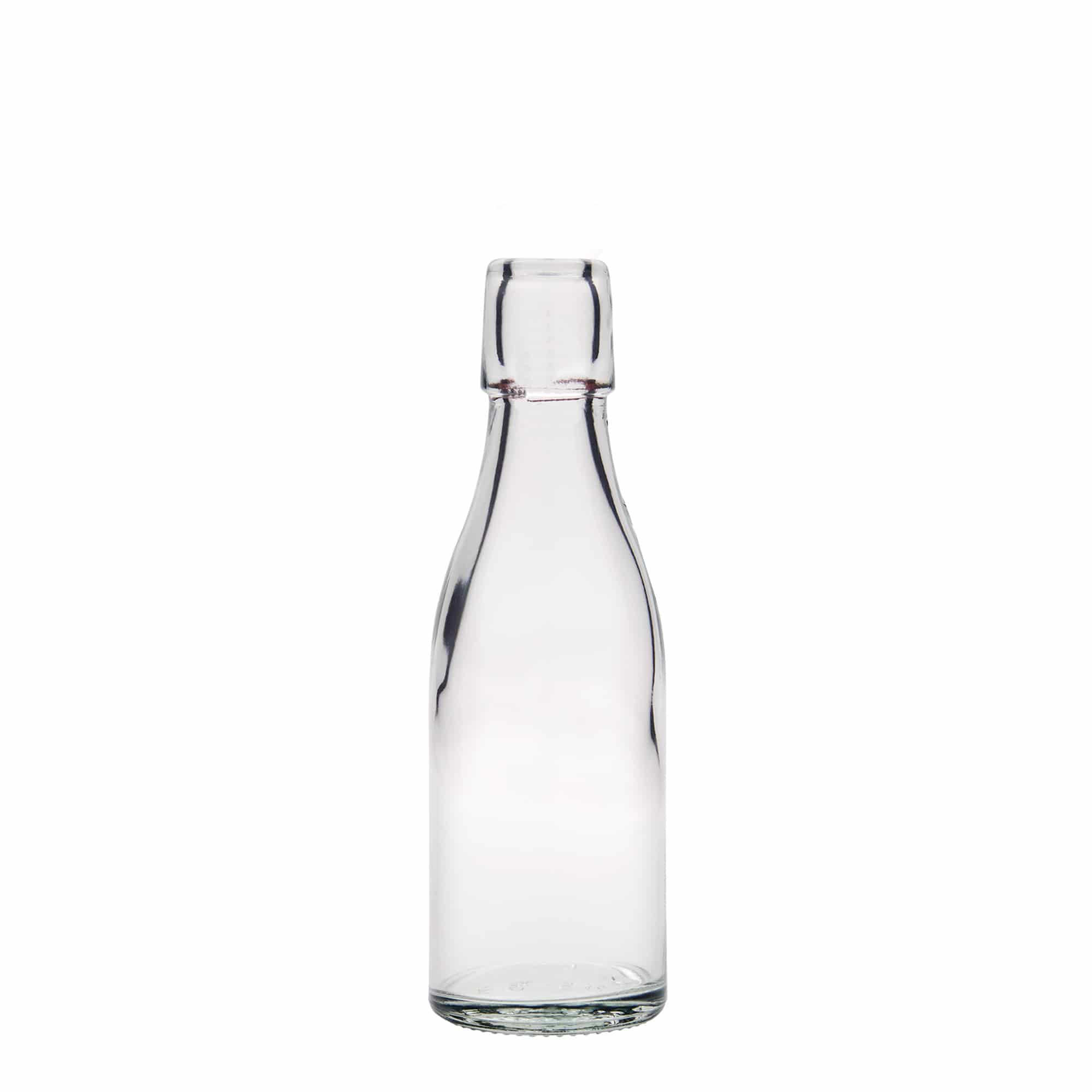 Botella de vidrio 'Paul' de 200 ml, boca: tapón mecánico Botella de vidrio 'Paul' de 200 ml, boca: tapón mecánico