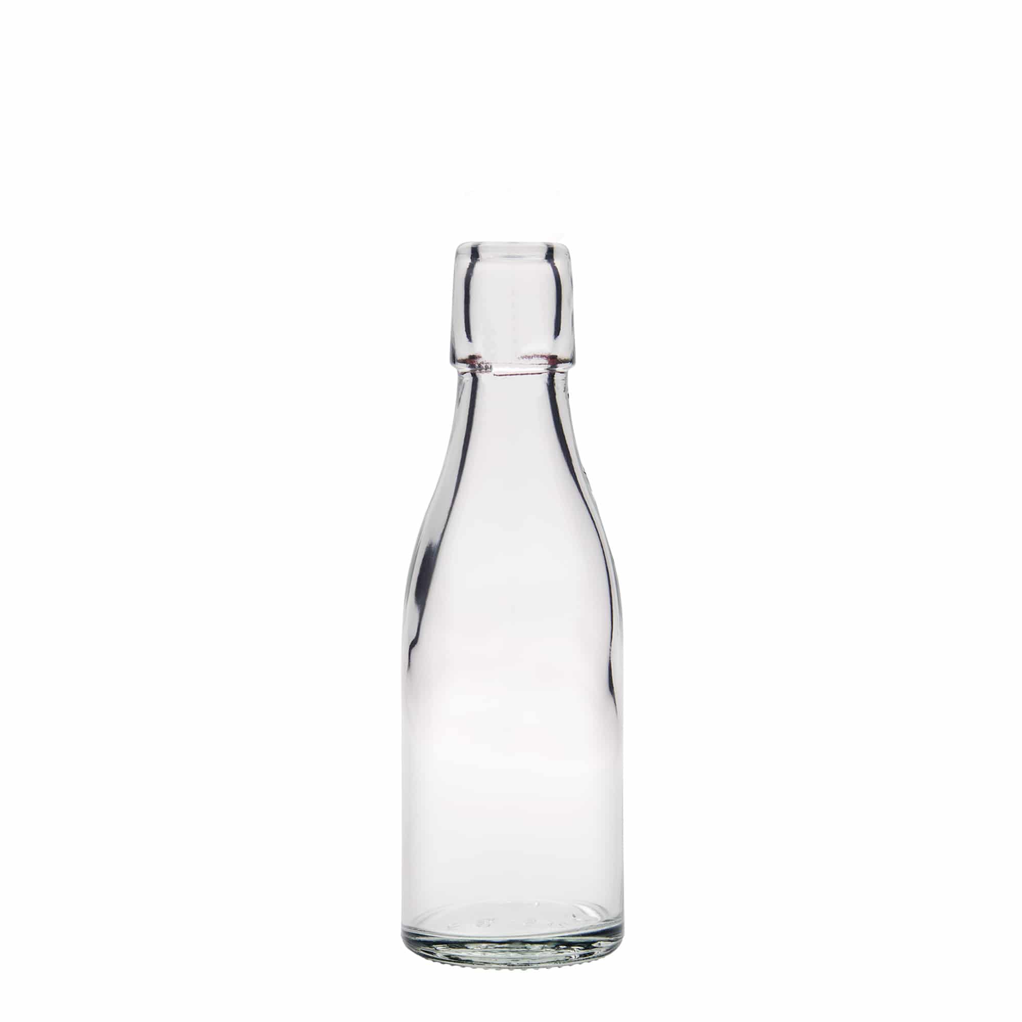 Botella de vidrio de 200 ml «Paul», boca: cierre de palanca