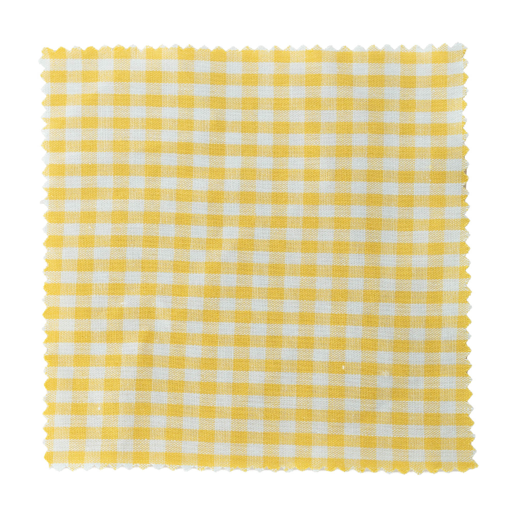 Mantelito de tela a cuadros 15x15, cuadrado, textil, amarillo, boca: TO58-TO82