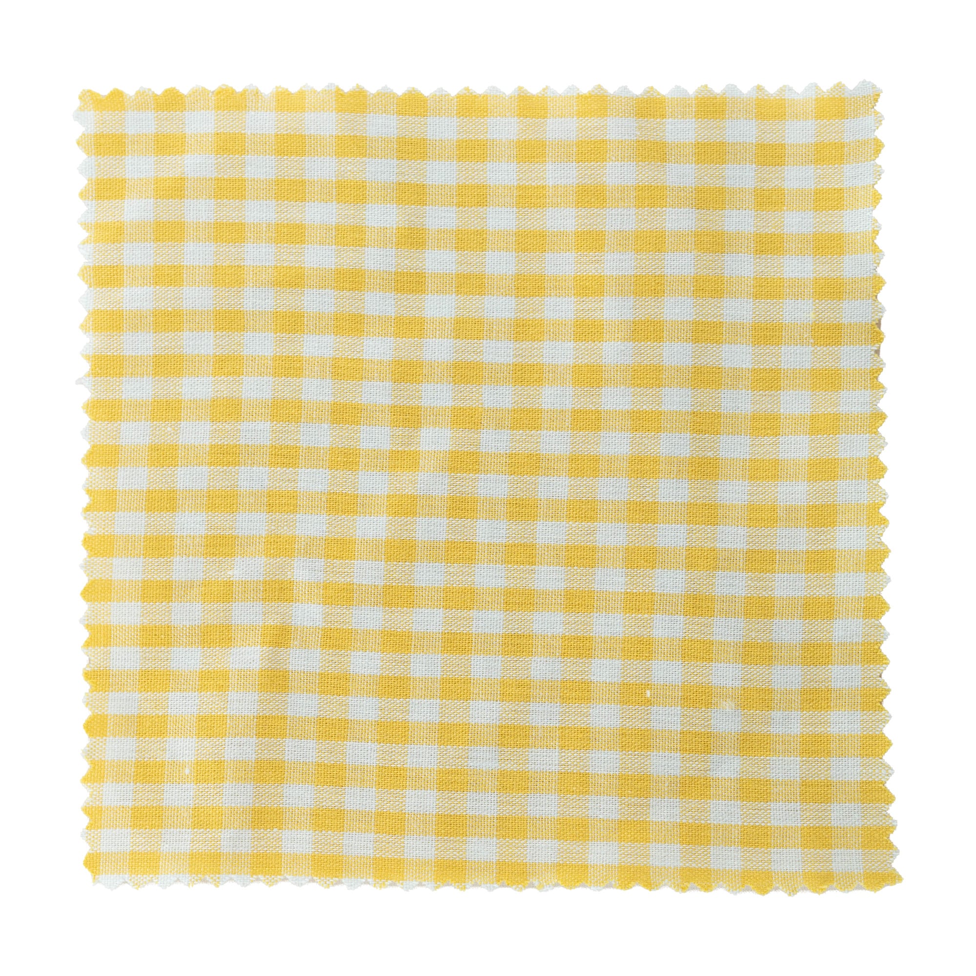 Mantelito de tela a cuadros 15x15, cuadrado, textil, amarillo, boca: TO58-TO82