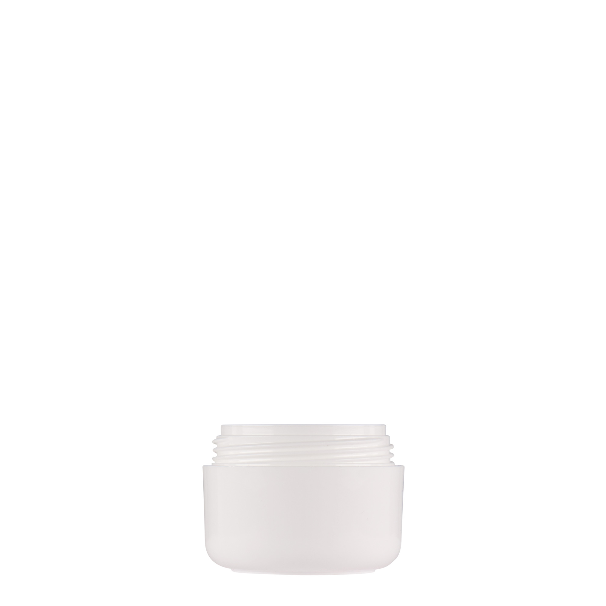 15 ml bote de plástico 'Bianca', PP, blanco, boca: cierre de rosca 15 ml bote de plástico 'Bianca', PP, blanco, boca: cierre de rosca