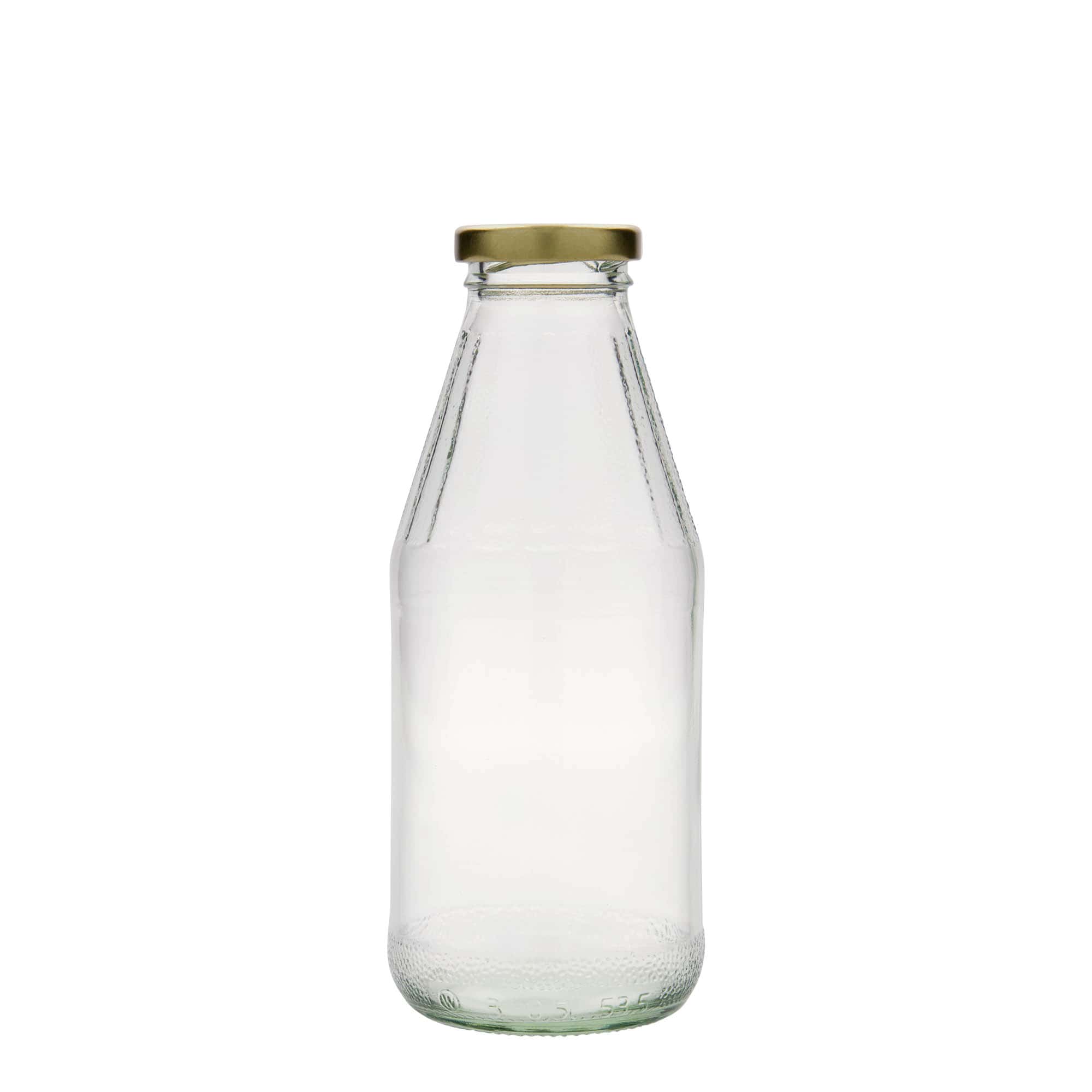 Botella universal de cuello ancho de 500 ml, vidrio, boca: Twist-off (TO 43)