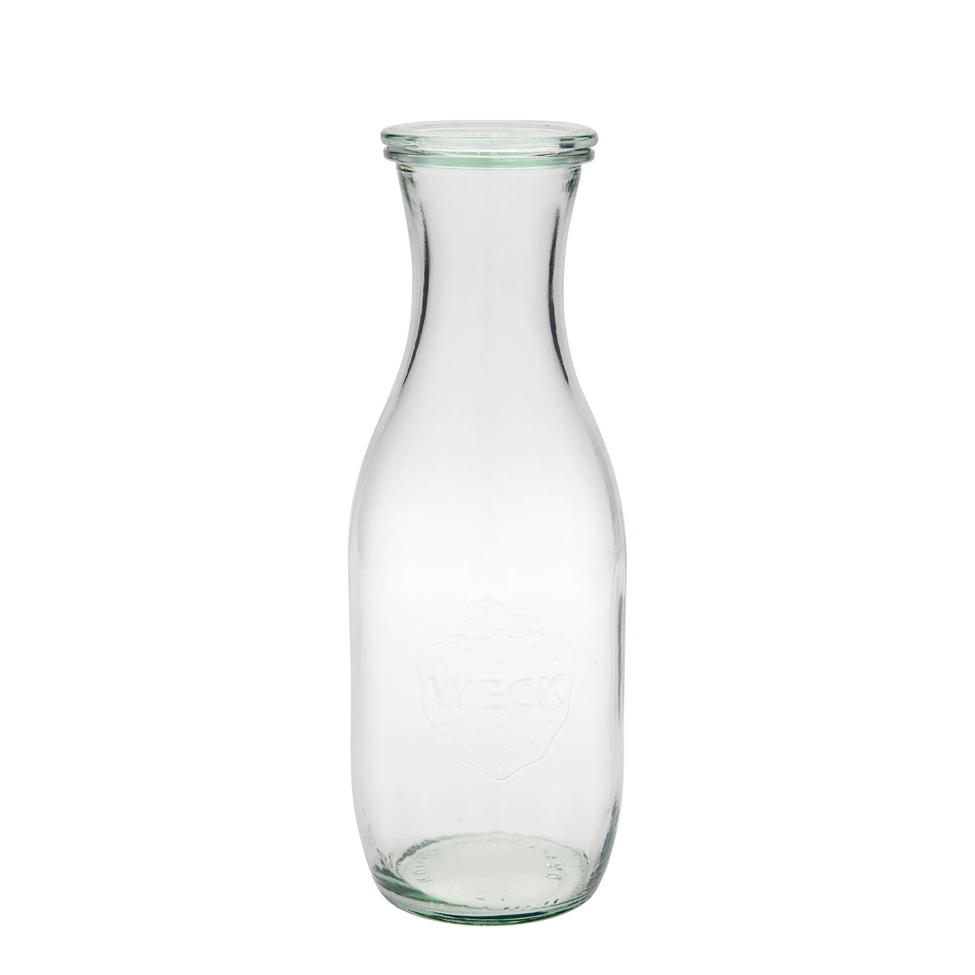 1.000 ml botella de zumo WECK #, boca: borde redondo