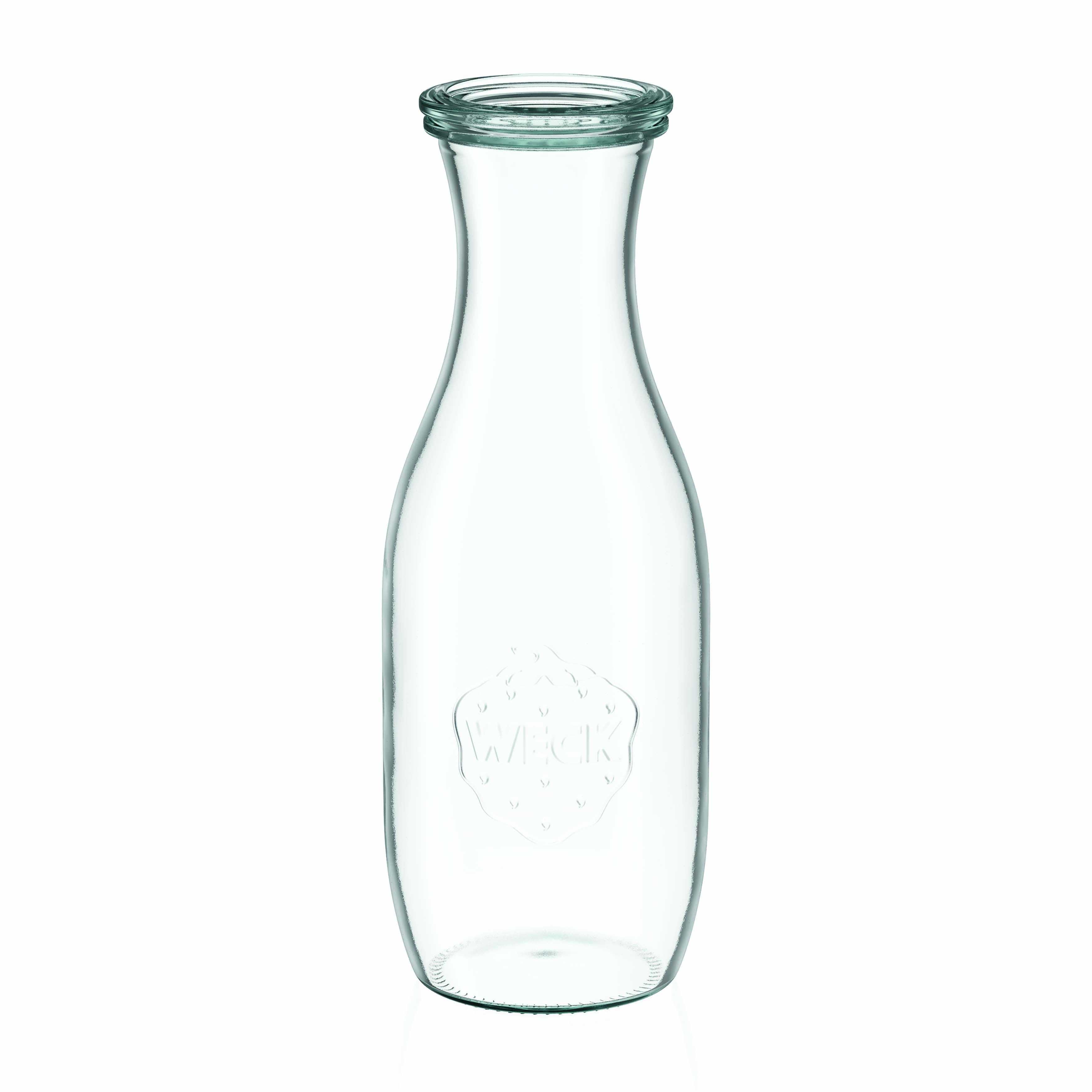 1.000 ml botella de zumo WECK #, boca: borde redondo