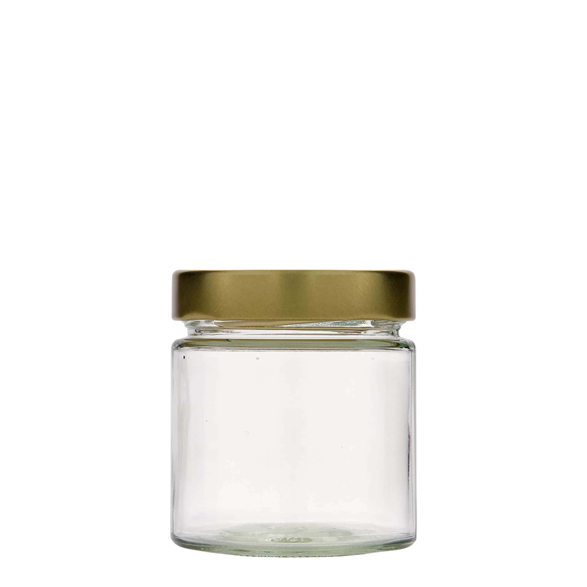 220 ml tarro redondo 'Aurora', boca: Deep-Twist-Off (DTO 66)