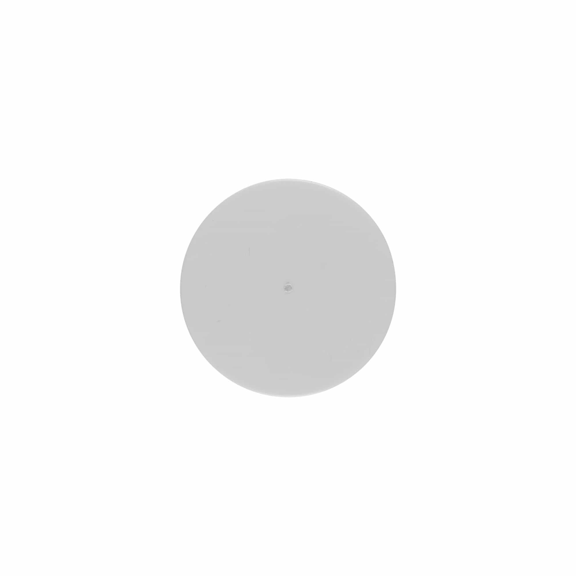 Disco de cubierta para 15 ml 'Bianca', plástico PP, blanco