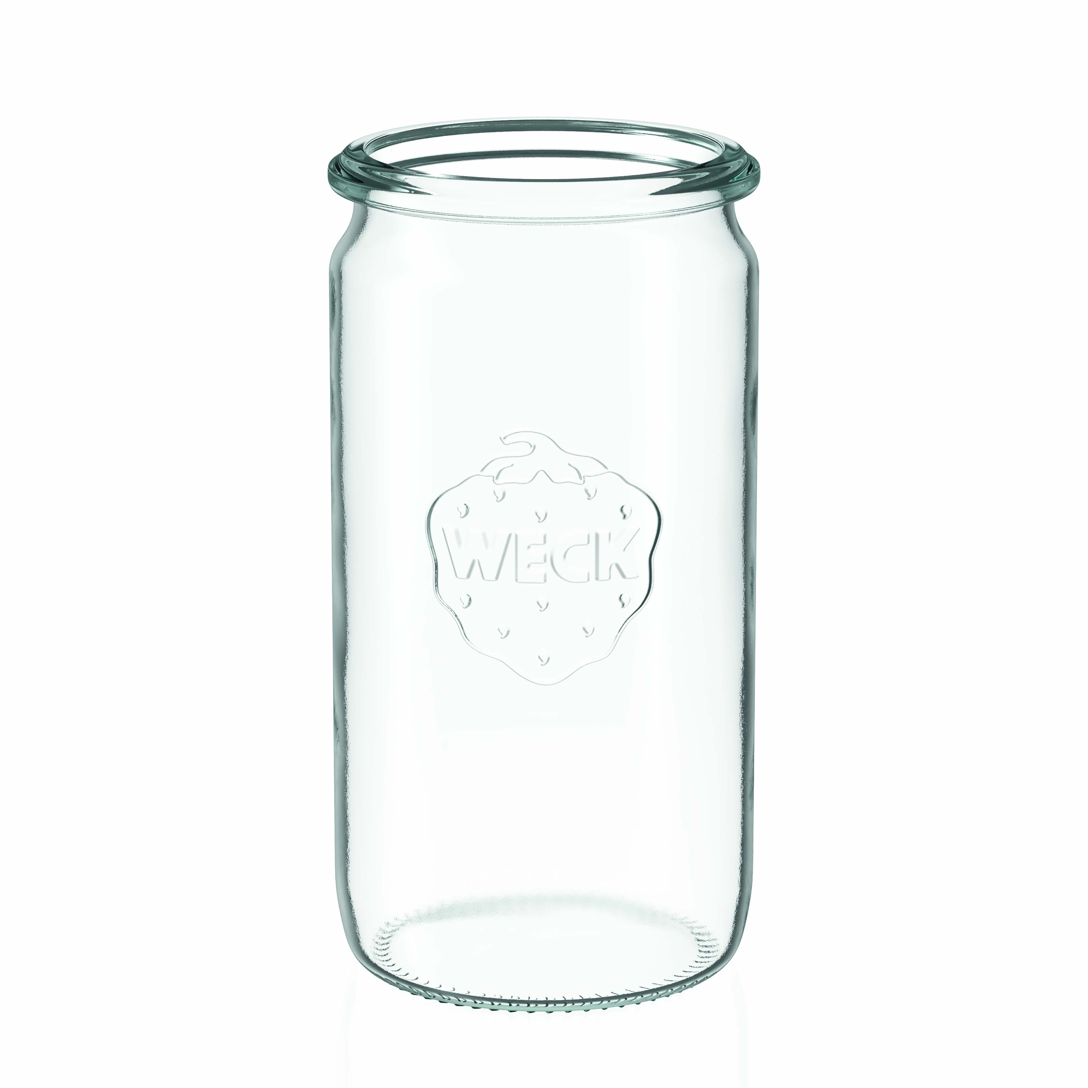 340 ml vaso cilíndrico WECK, boca: borde redondo