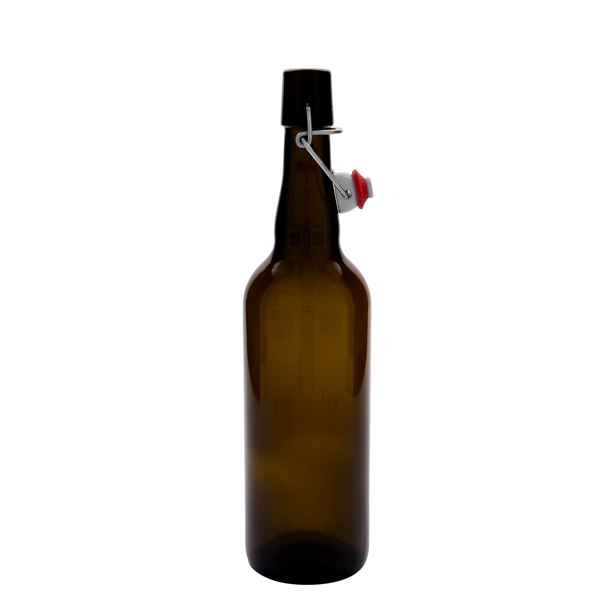 Botella de cerveza de 750 ml Bélgica, vidrio, marrón, boca: cierre de palanca Botella de cerveza de 750 ml Bélgica, vidrio, marrón, boca: cierre de palanca