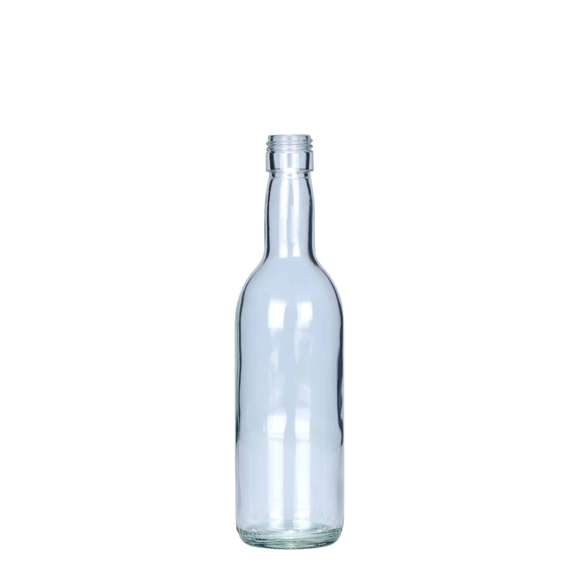 Botella de vidrio de 187 ml 'Bordeaux Airline', boca: PP 22 Botella de vidrio de 187 ml 'Bordeaux Airline', boca: PP 22