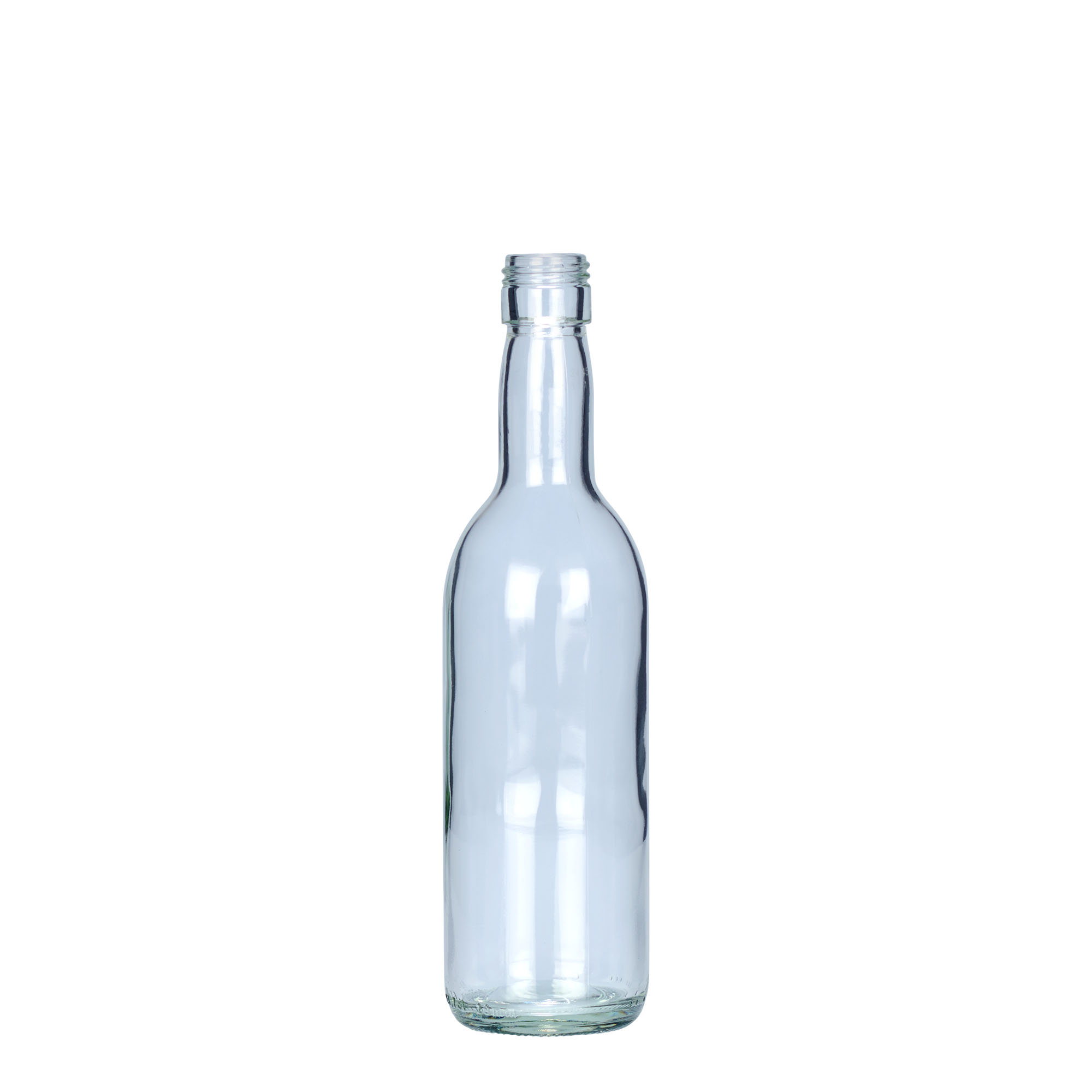 Botella de vidrio de 187 ml 'Bordeaux Airline', boca: PP 22 Botella de vidrio de 187 ml 'Bordeaux Airline', boca: PP 22