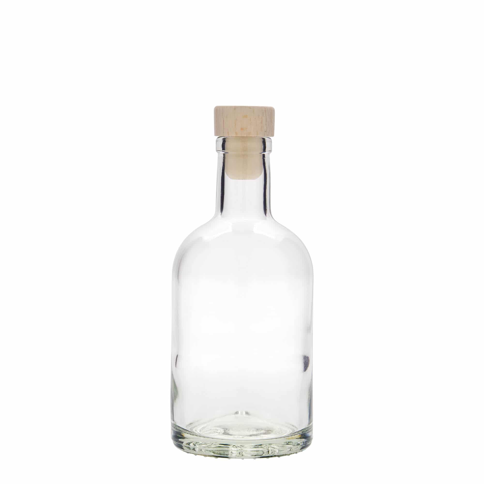 Botella de vidrio 'First Class' de 250 ml, boca: corcho