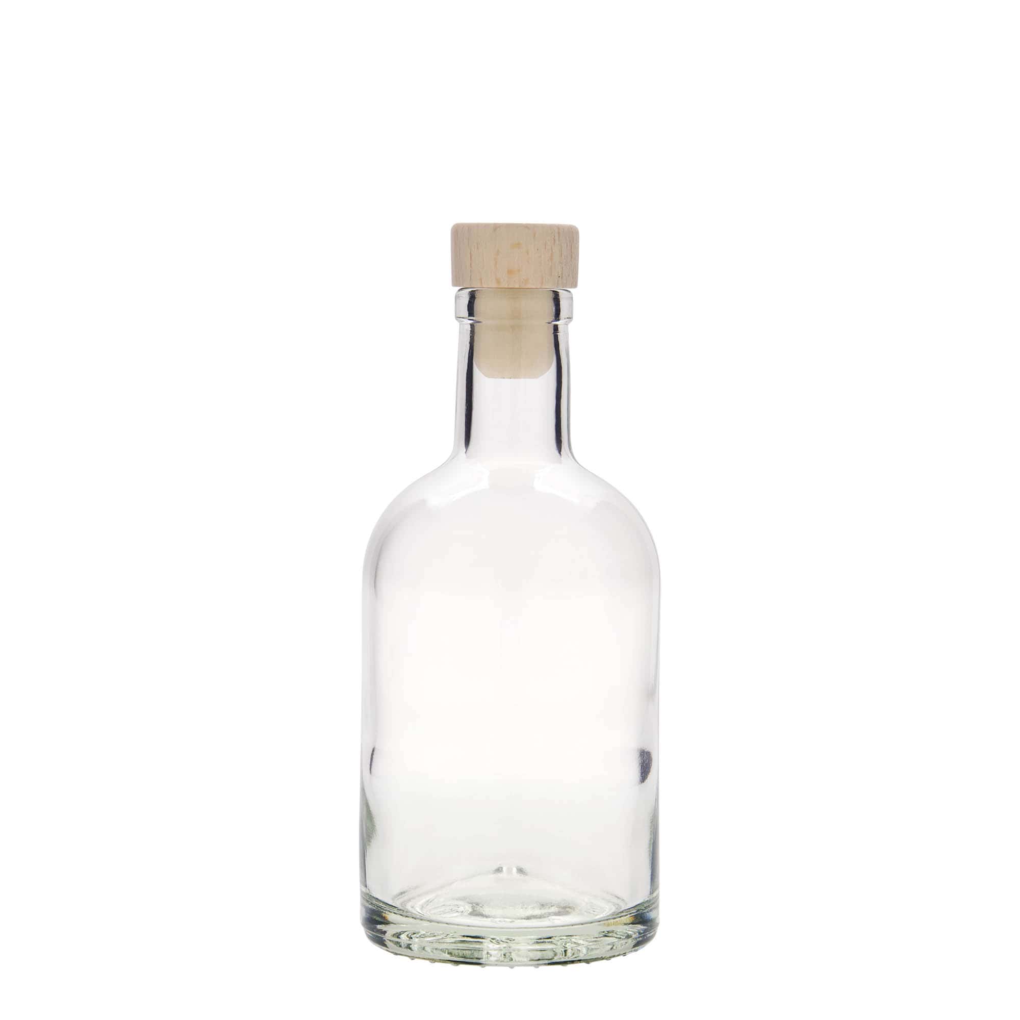 Botella de vidrio de 250 ml 'First Class', boca: corcho