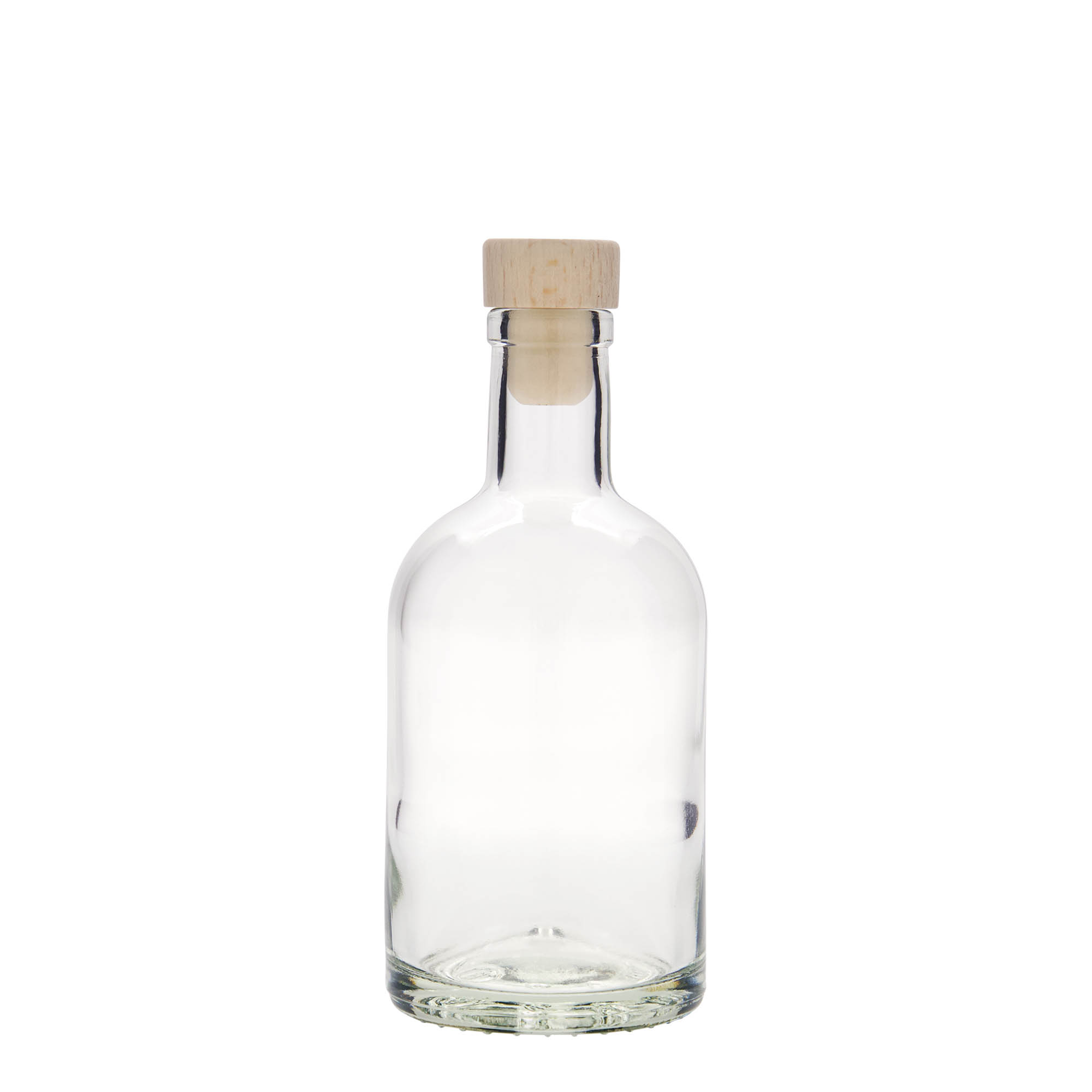 Botella de vidrio de 250 ml «First Class», boca: corcho